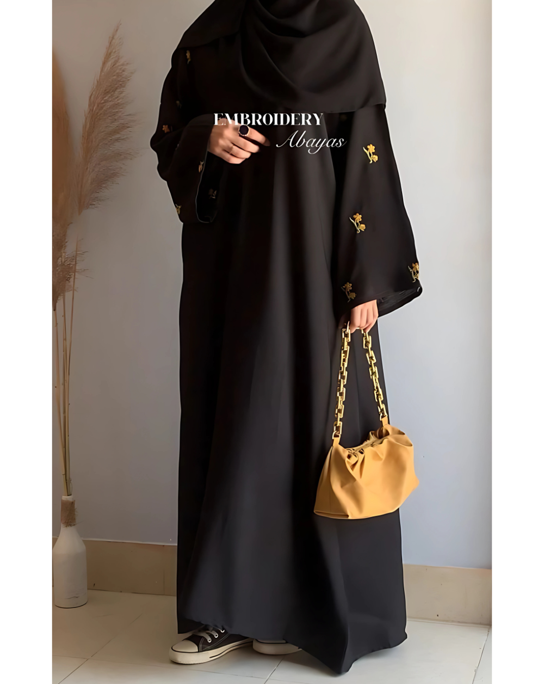 BLOSSOM - Embroidered Abaya