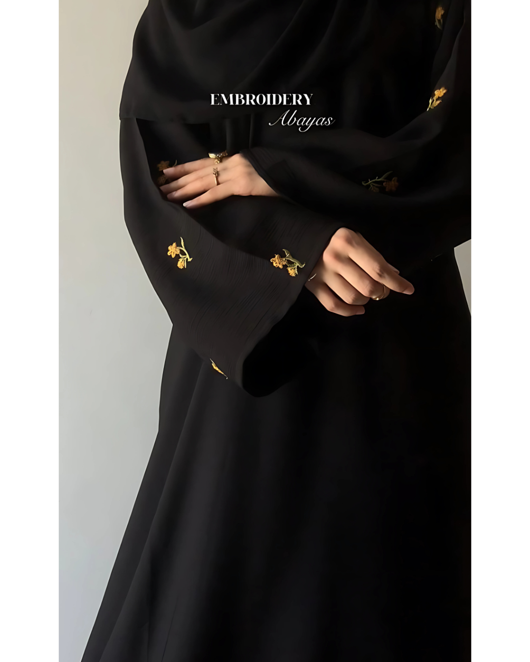 BLOSSOM - Embroidered Abaya