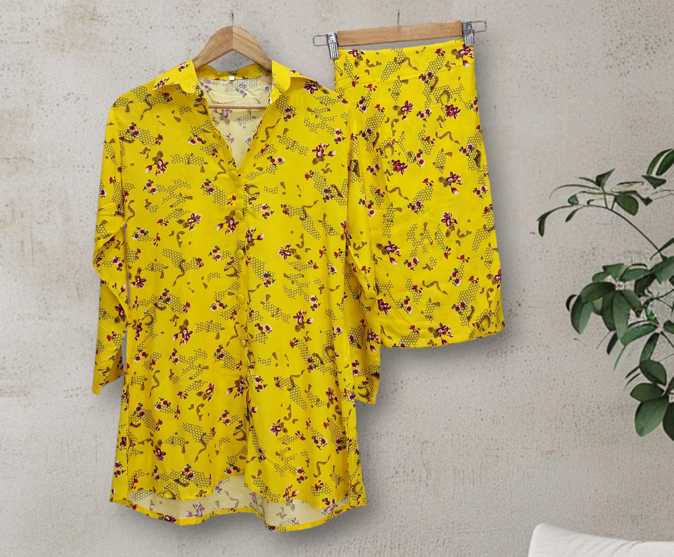 Daffodil | Stitched 2 Piece | Lilen