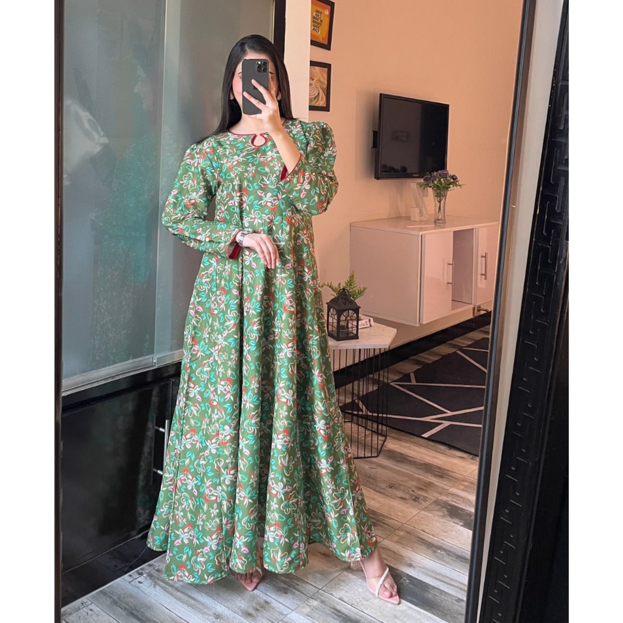 Whisper - Long A-line Dress