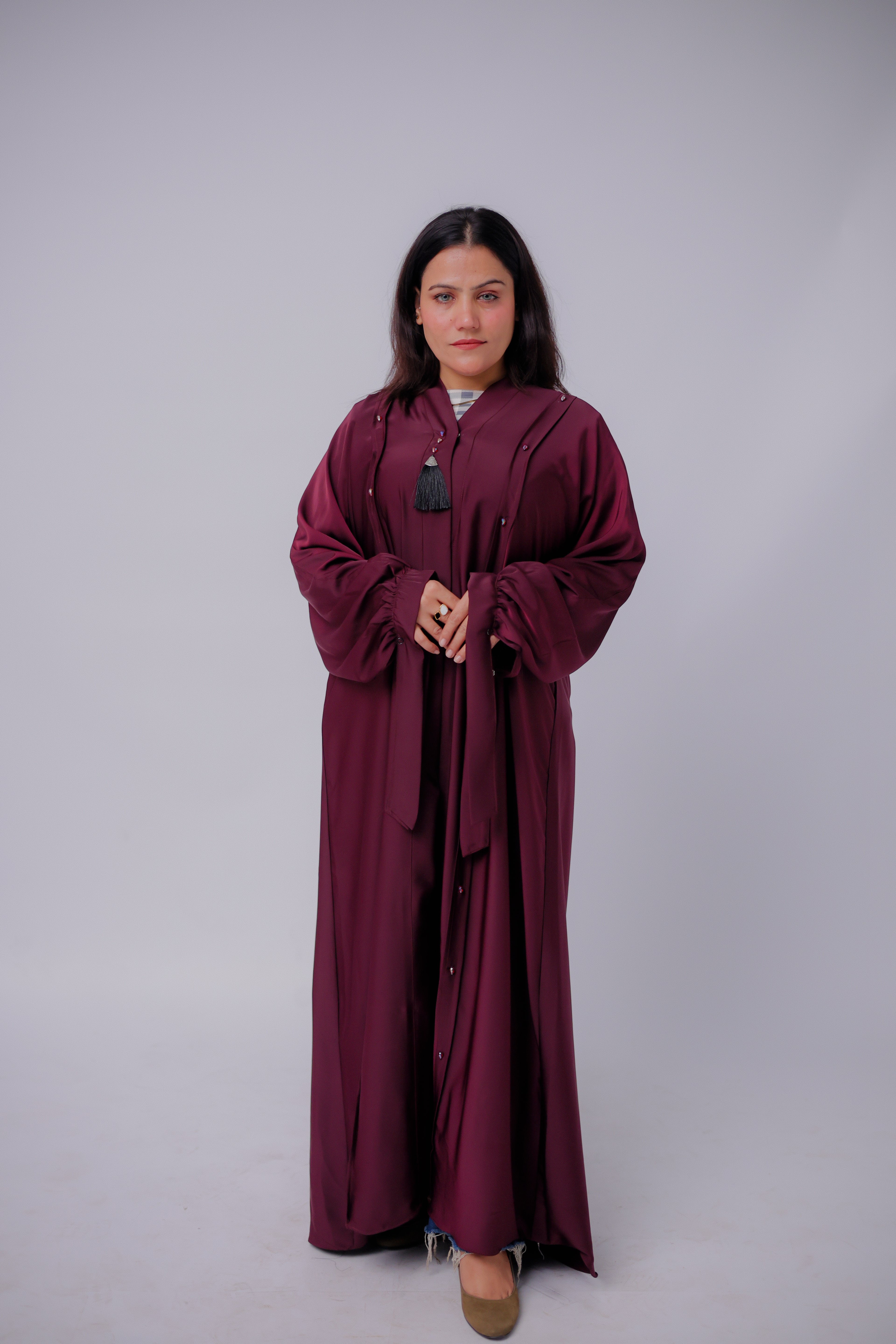 Premium TikTok Fabric Abaya with Modern Modest Fit