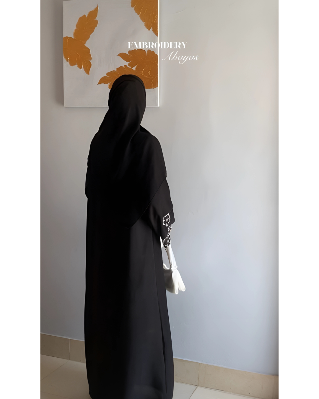 IRIS - Embroidered Abaya