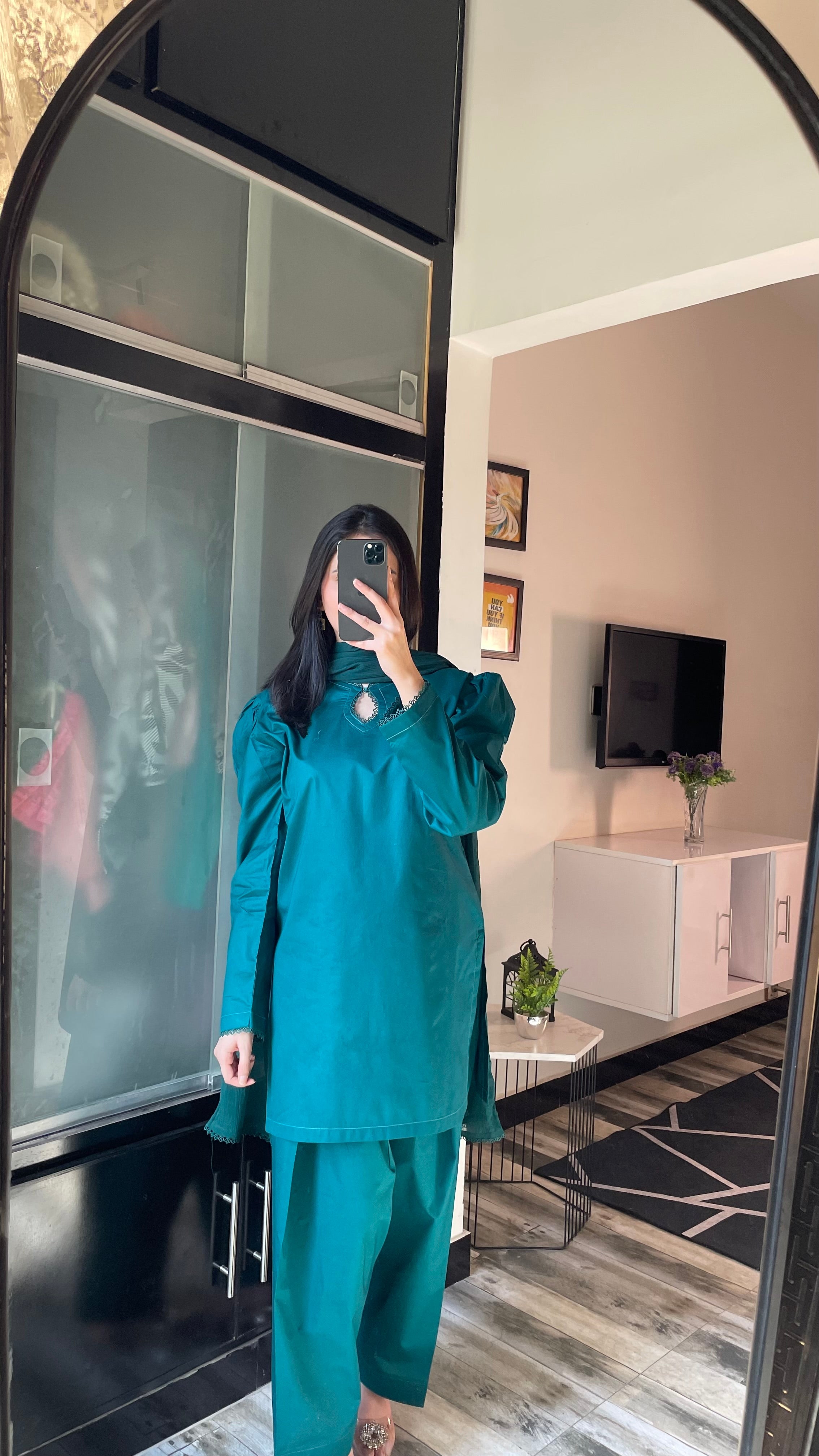 Farshi Set - Seagreen