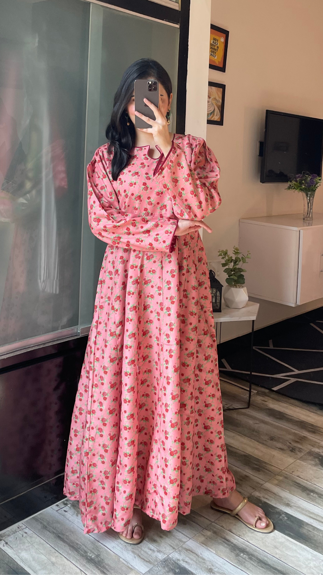 Fleuré - Long A-line Dress