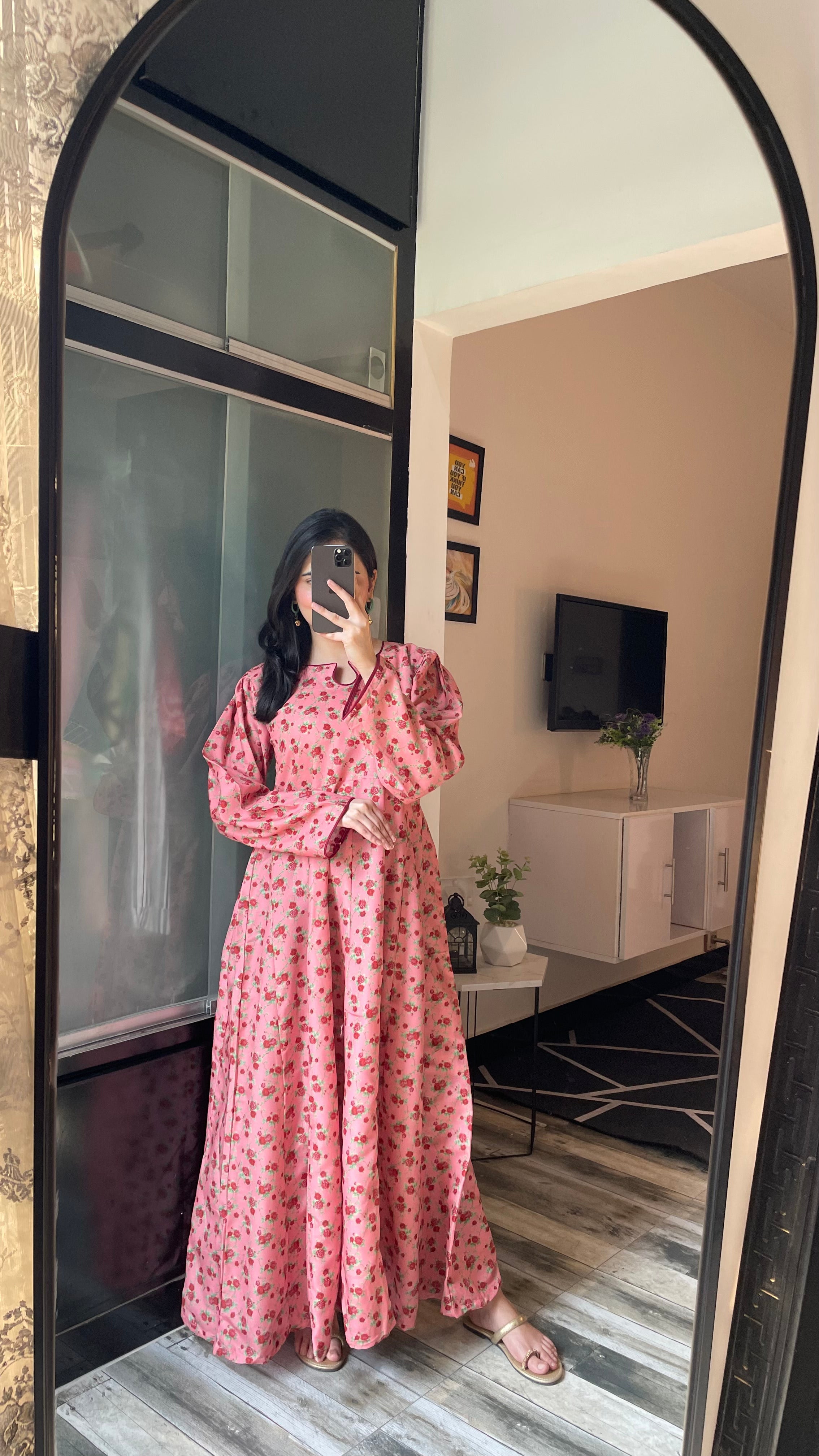 Fleuré - Long A-line Dress