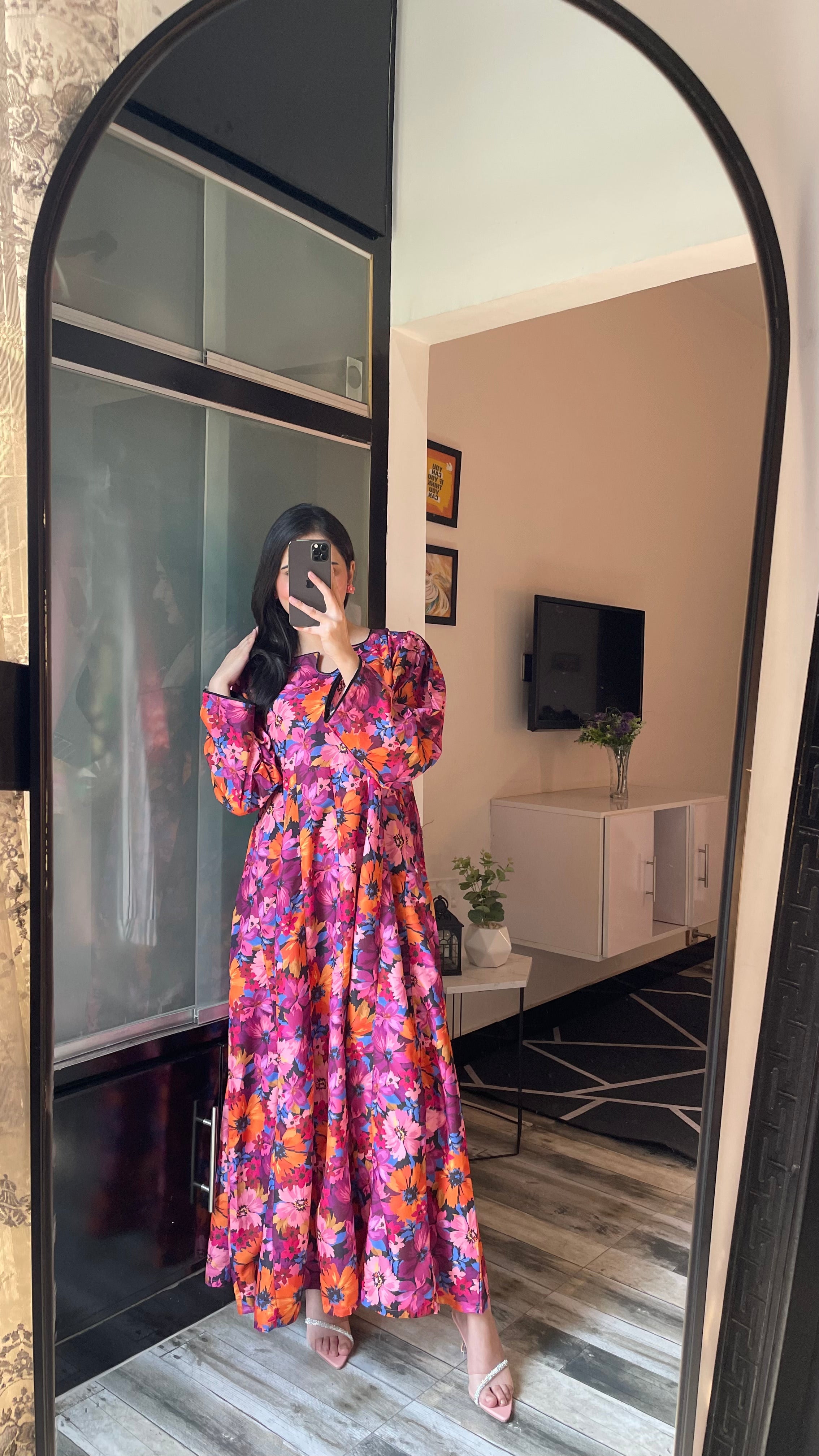 Muse - Long A-line Dress