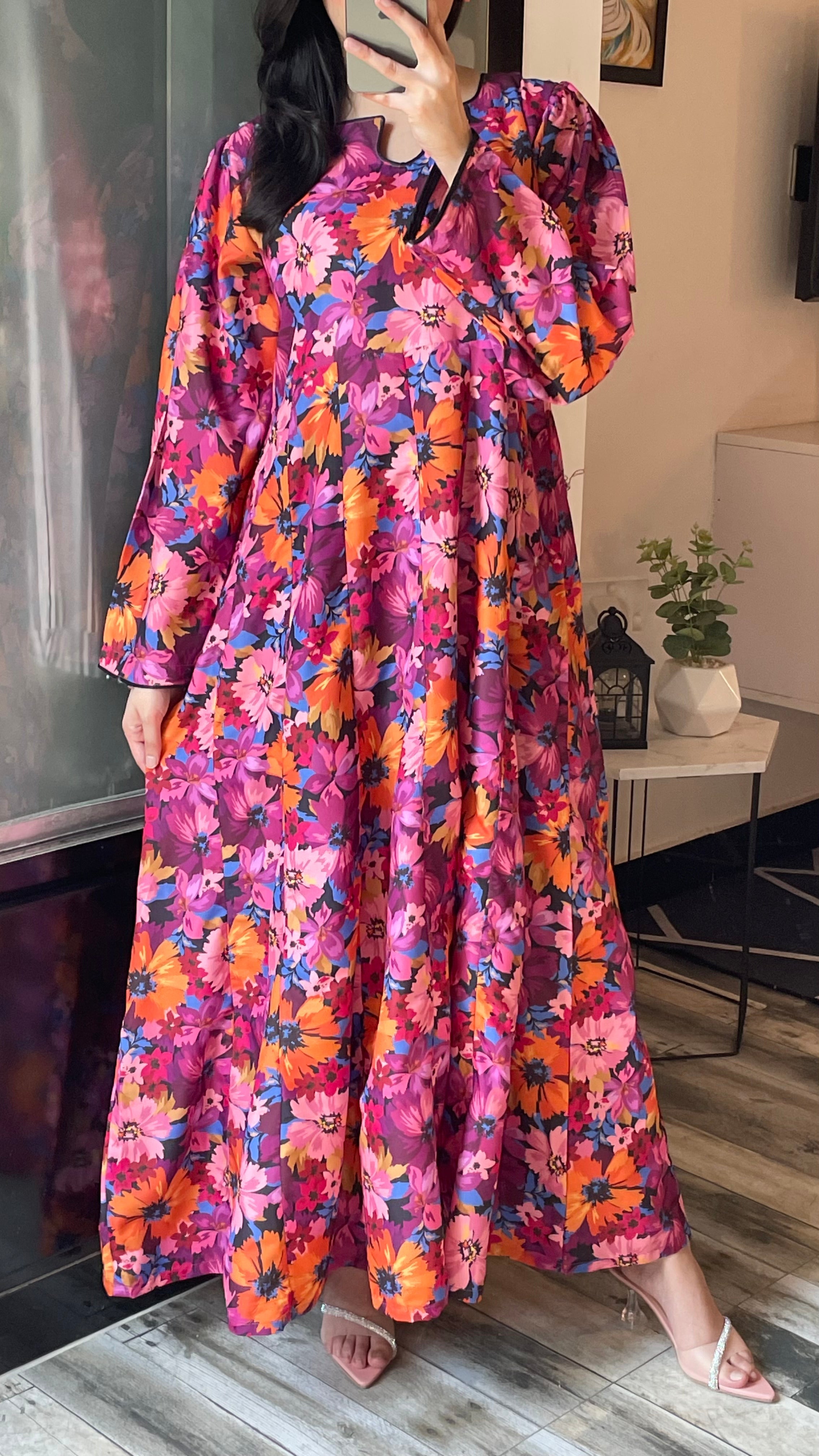 Muse - Long A-line Dress