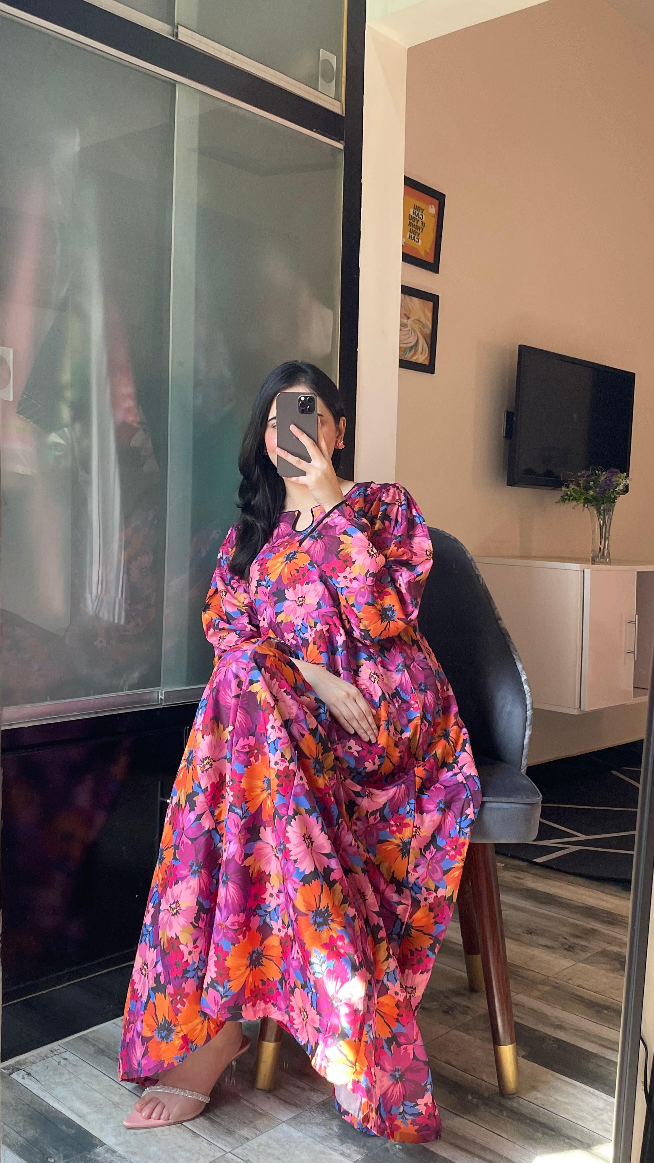 Muse - Long A-line Dress