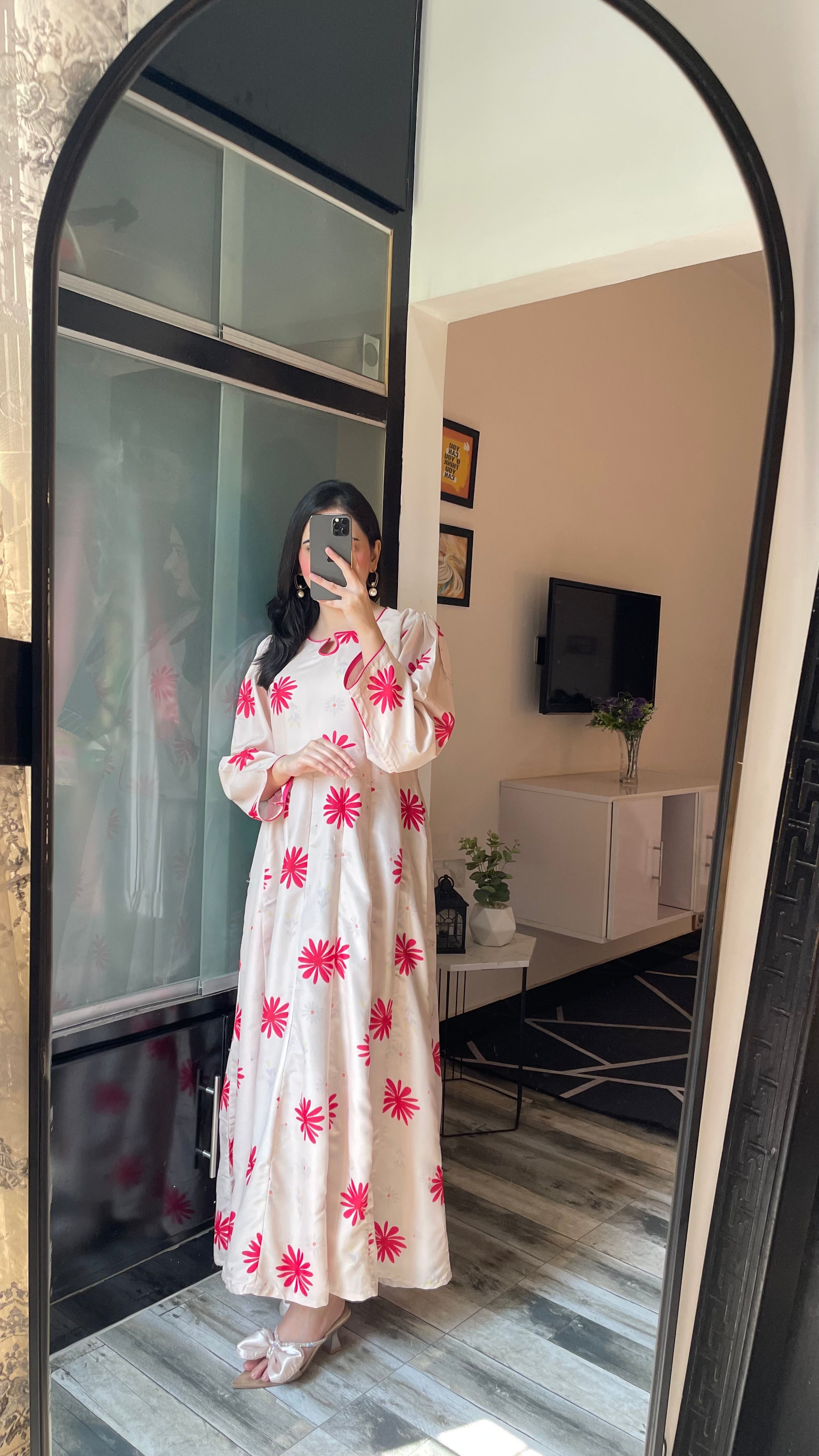 Haze - Long A-line Dress