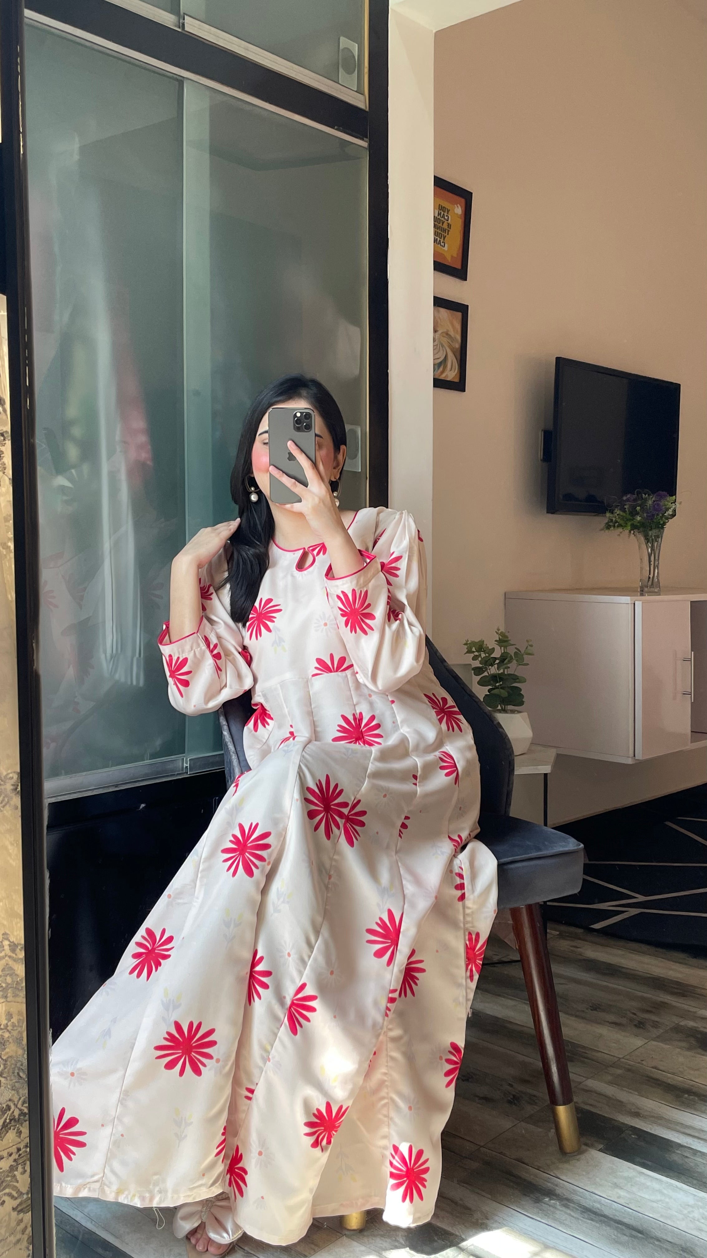 Haze - Long A-line Dress