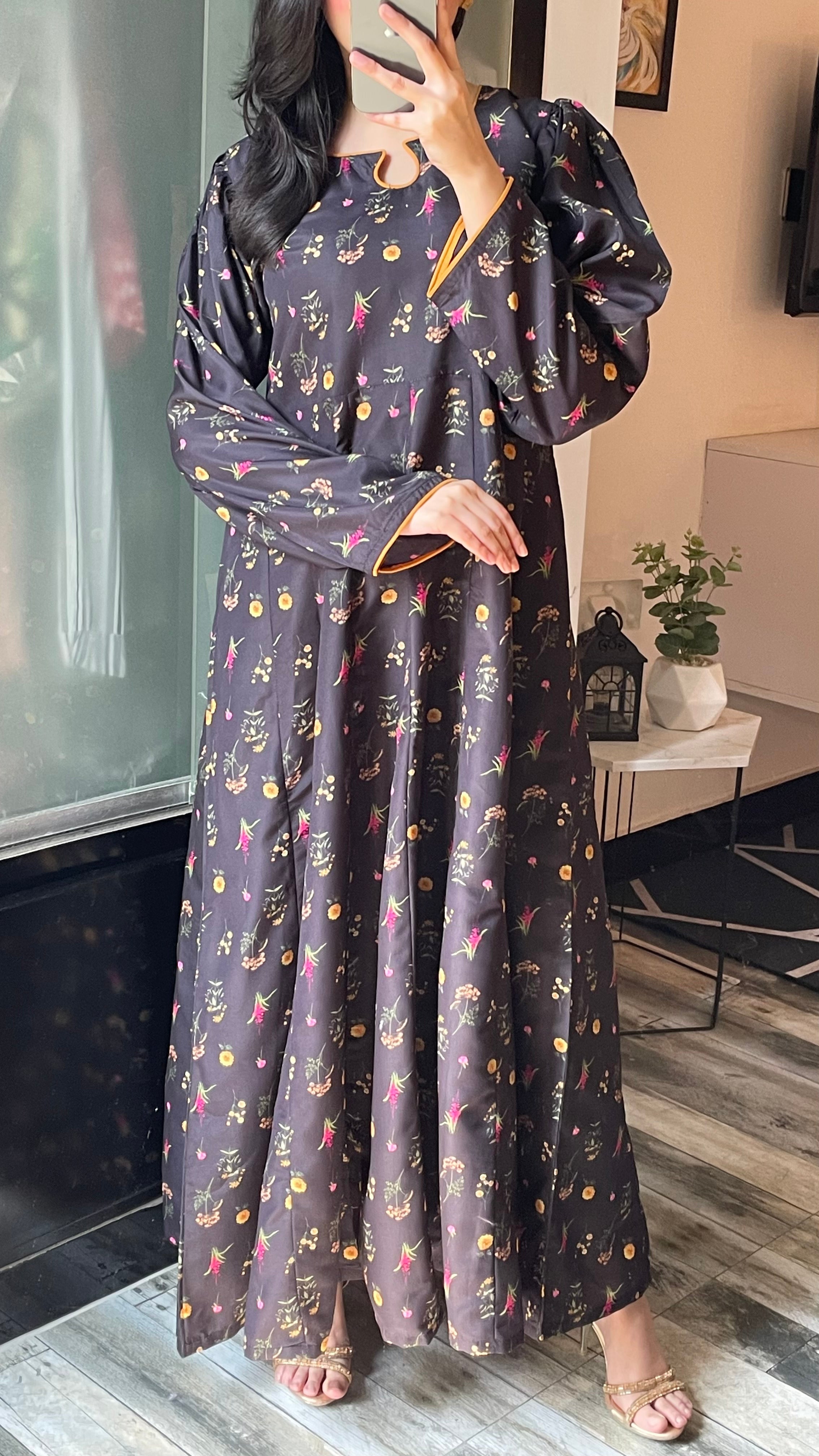 Charm - Long A-line Dress