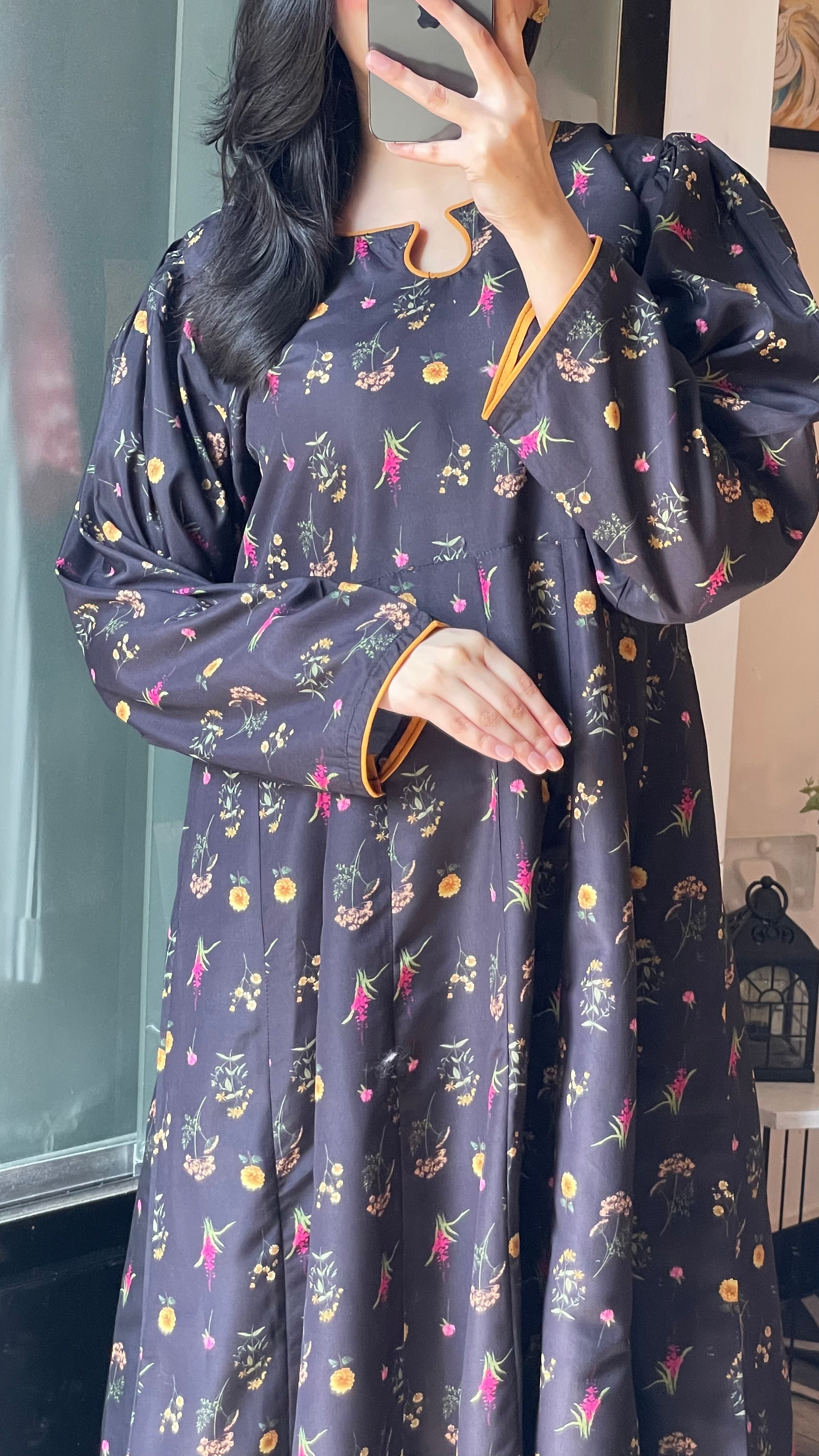 Charm - Long A-line Dress