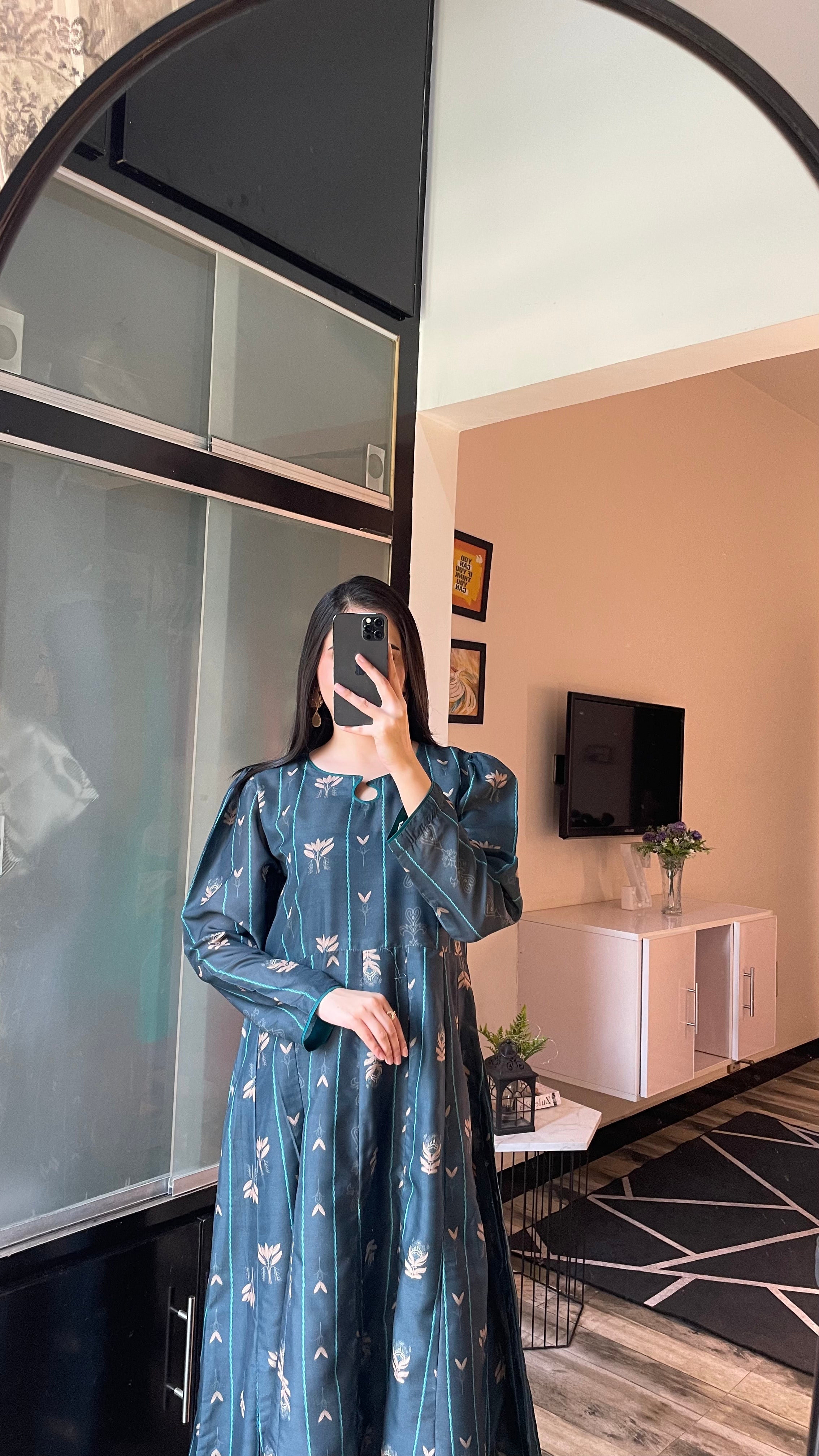 Serene - Long A-line Dress