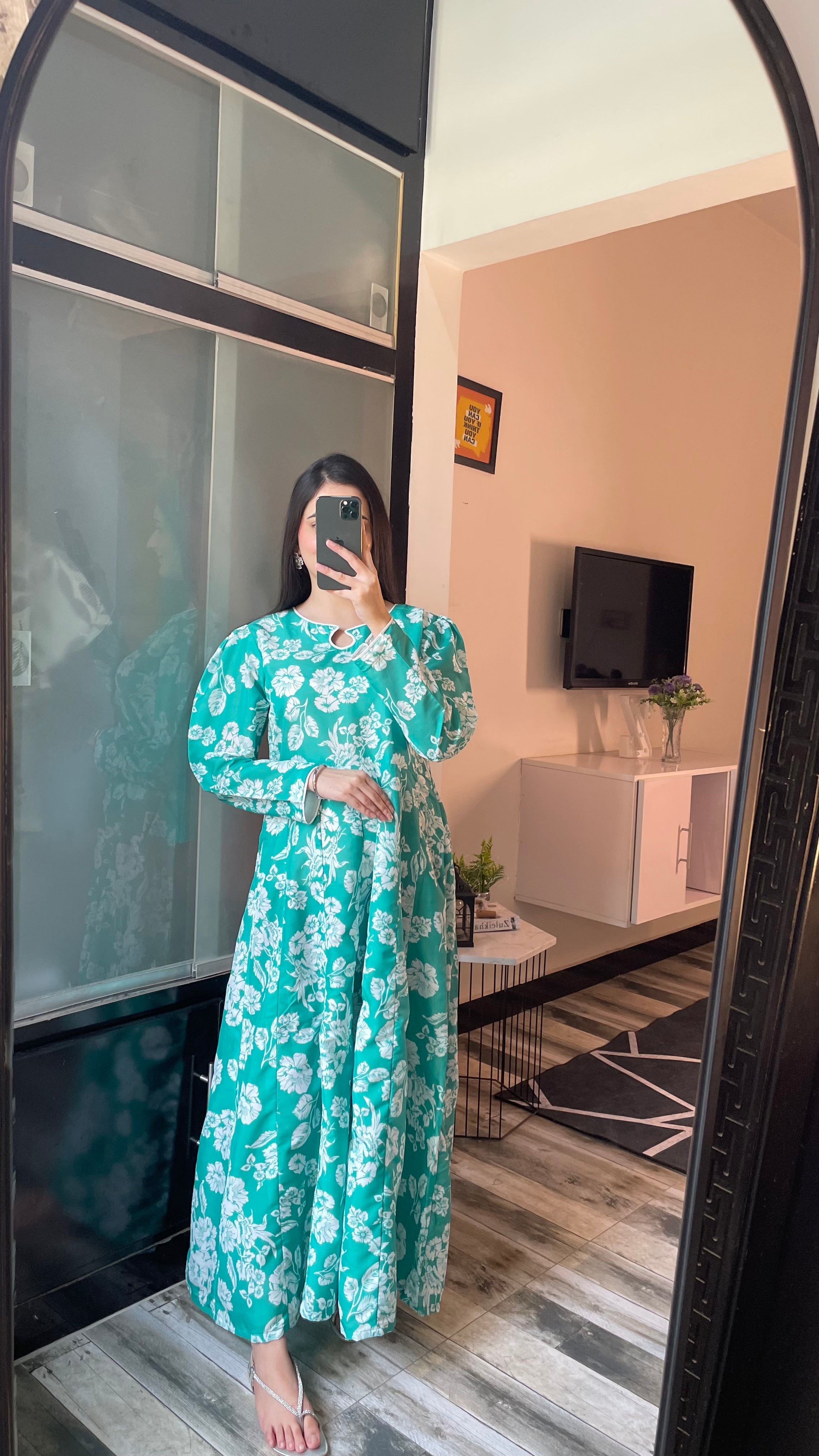 Saphire - Long A-line Dress