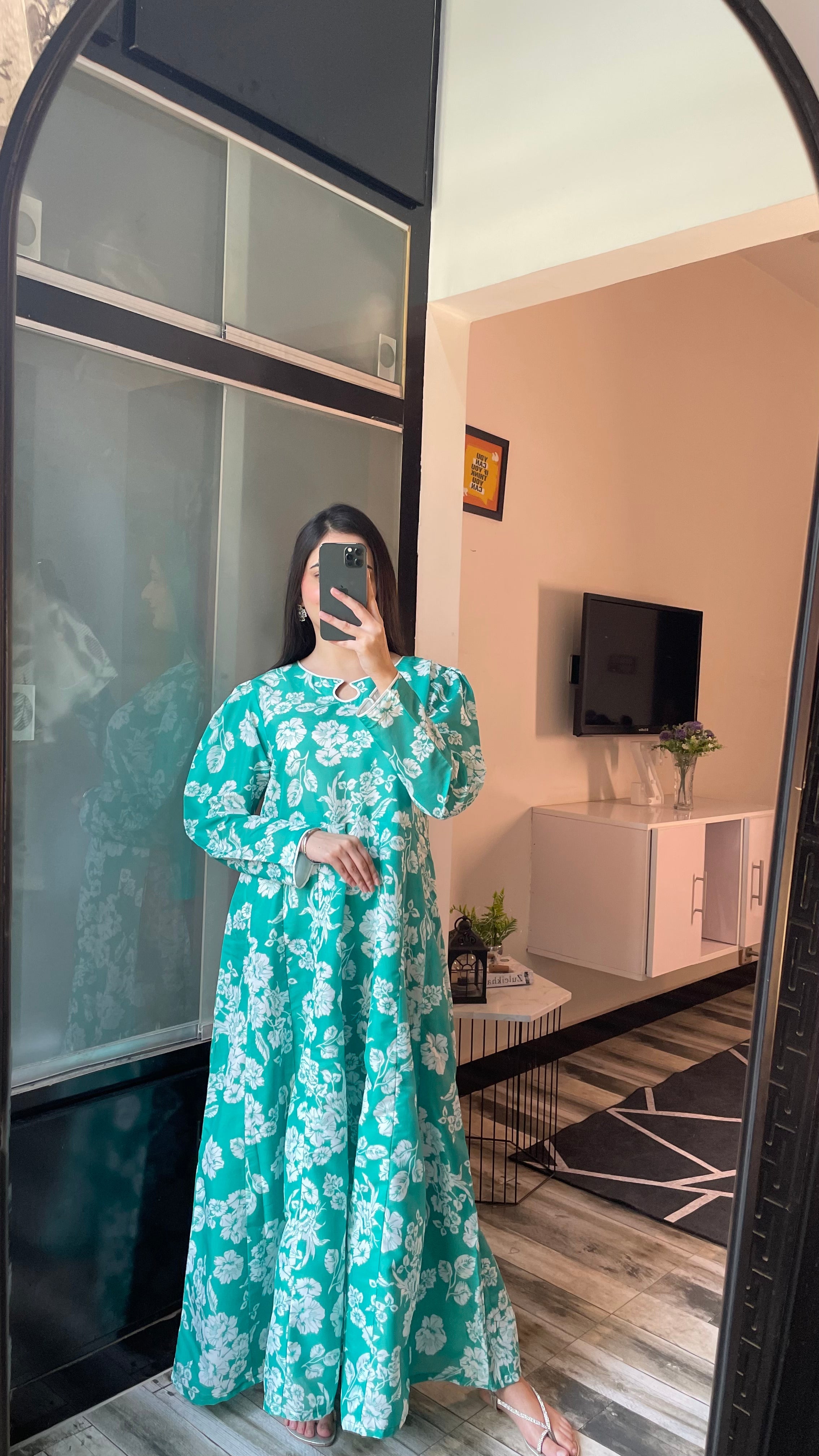 Saphire - Long A-line Dress