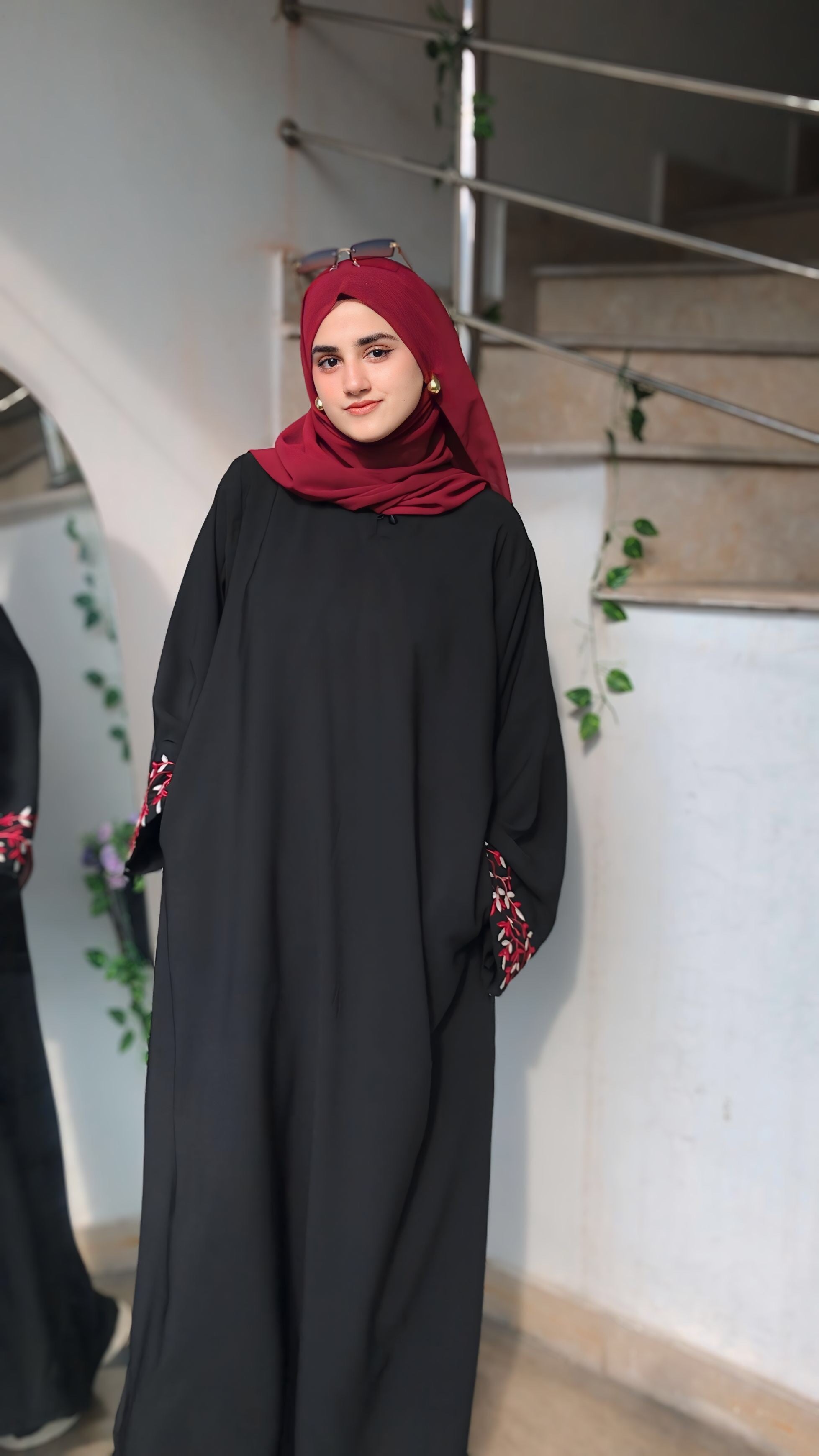 ORCHID - Embroidered Abaya