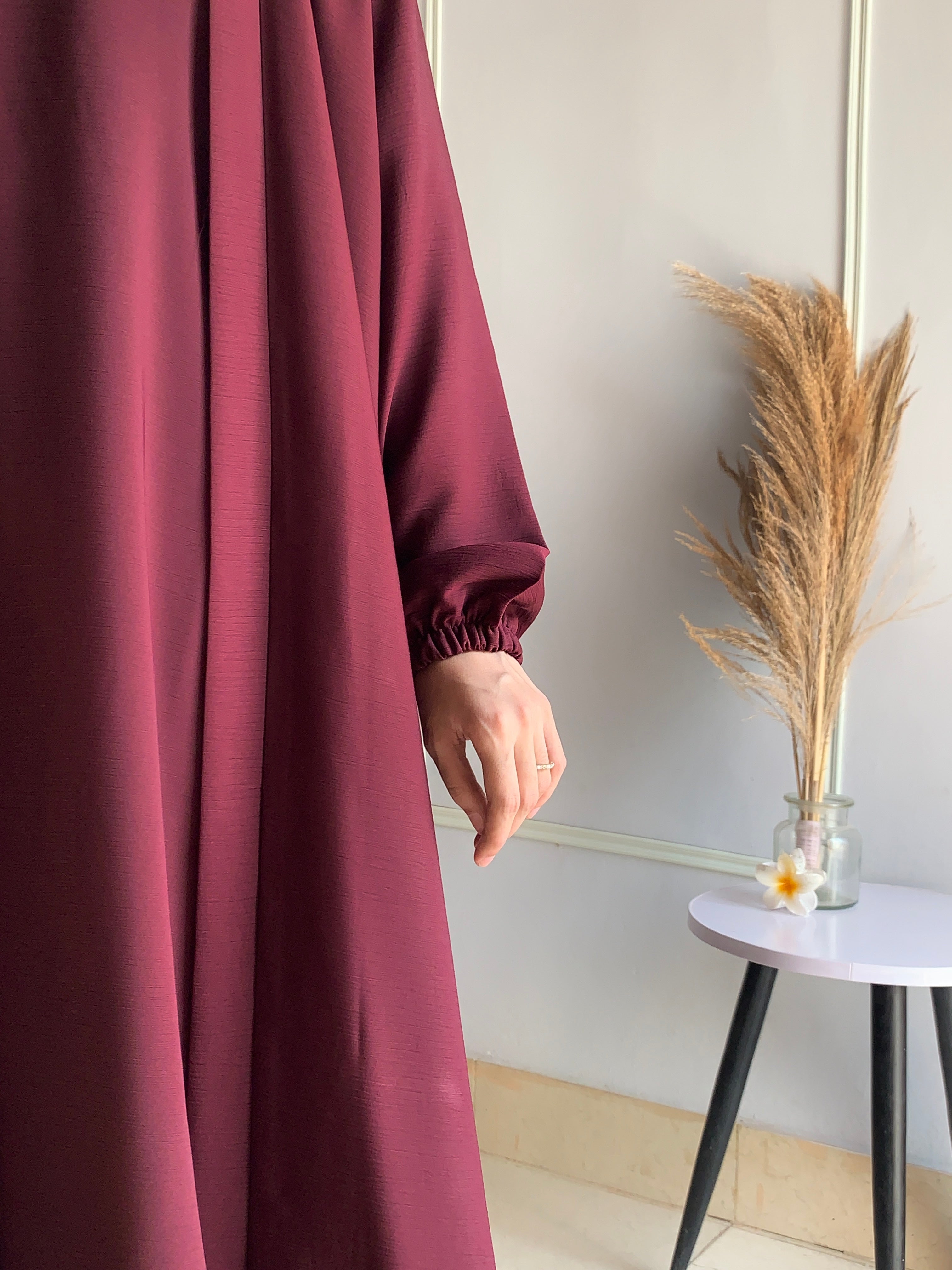 Aira - Kimono Abaya with attached inner - Vine