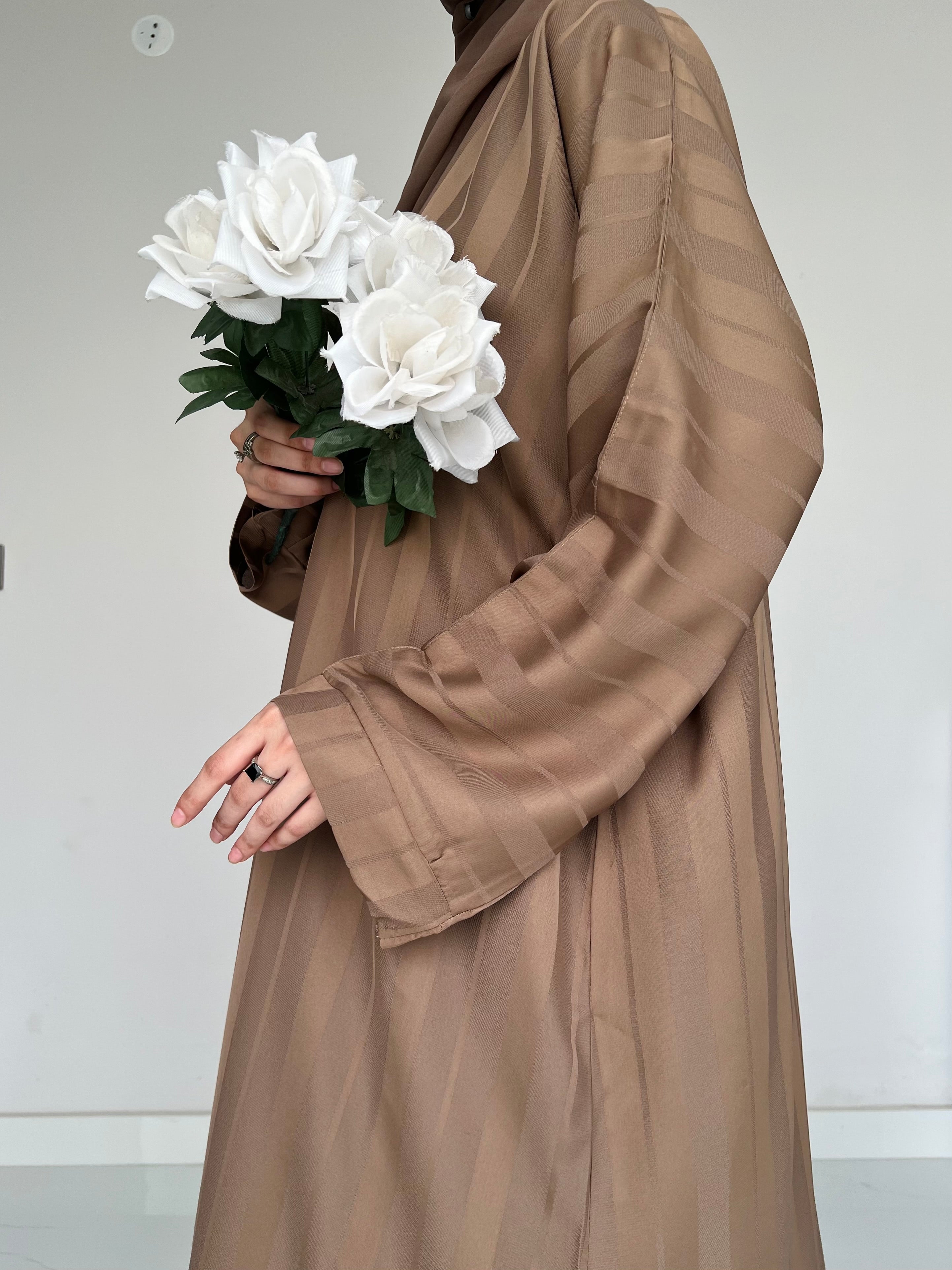 ZYRA - Nidha Luxe Abaya - Beige