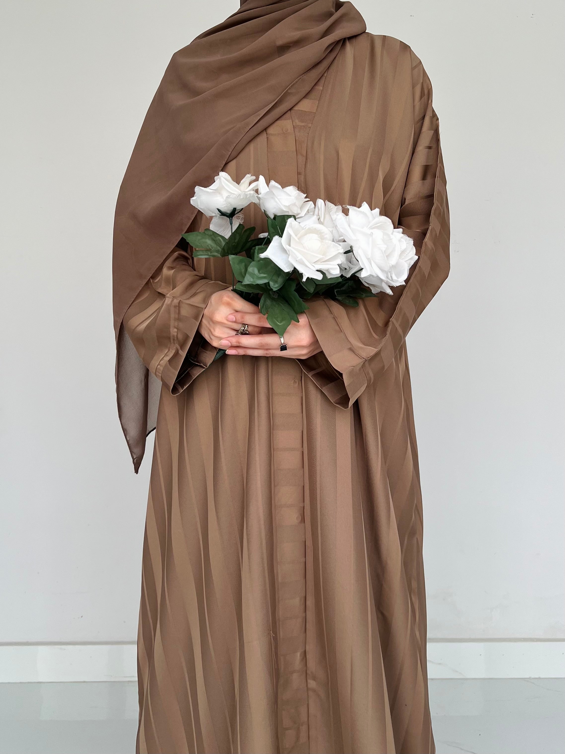 ZYRA - Nidha Luxe Abaya - Beige