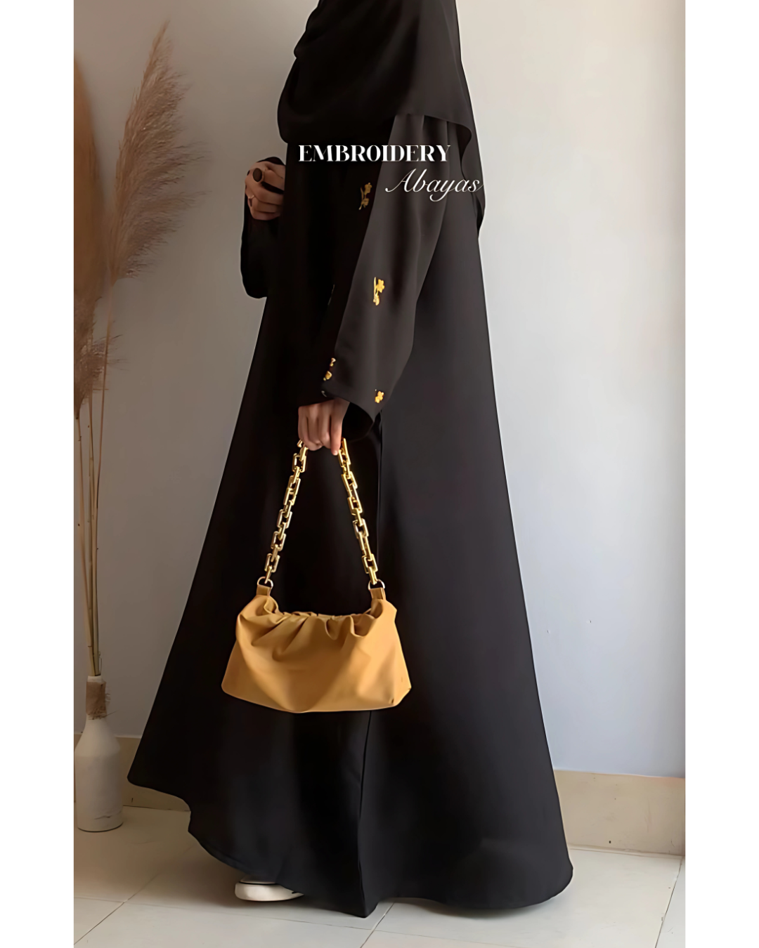 BLOSSOM - Embroidered Abaya