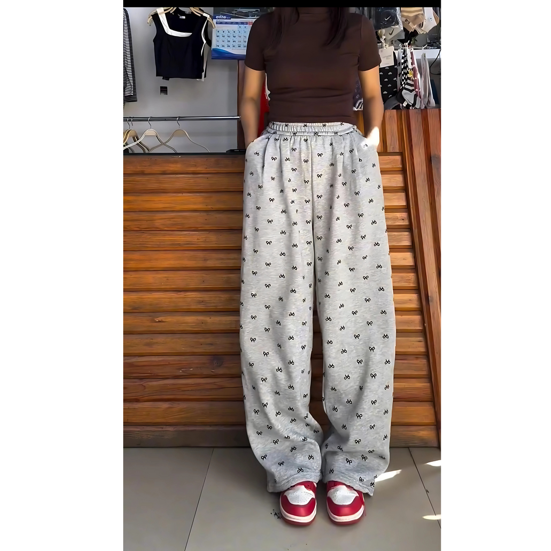 Relaxed Fit Cute Summer Trouser