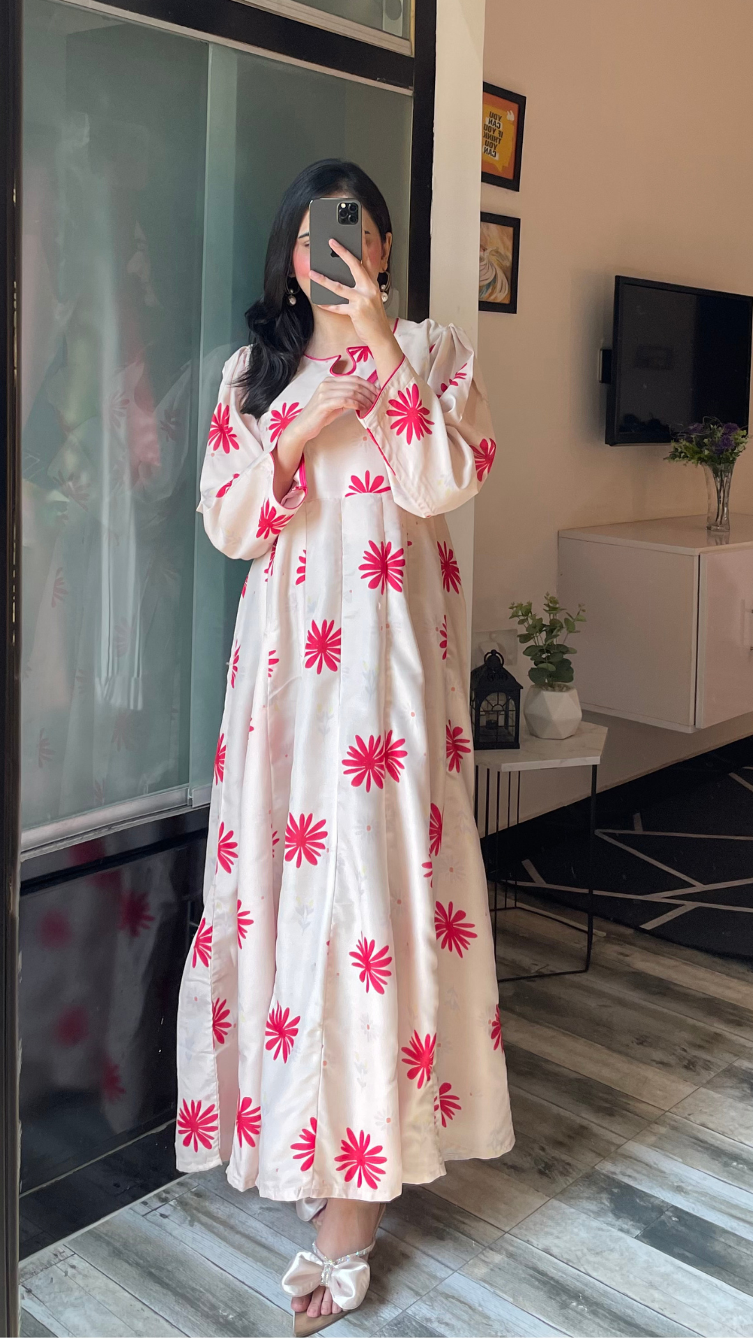 Haze - Long A-line Dress