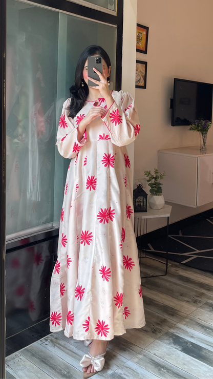 Haze - Long A-line Dress