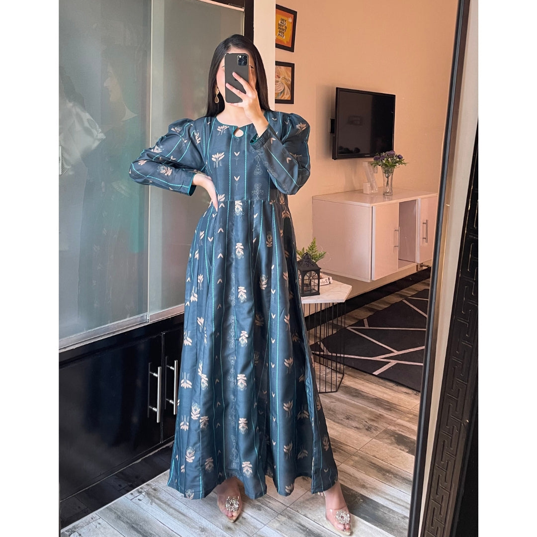 Serene - Long A-line Dress