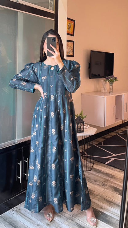 Serene - Long A-line Dress