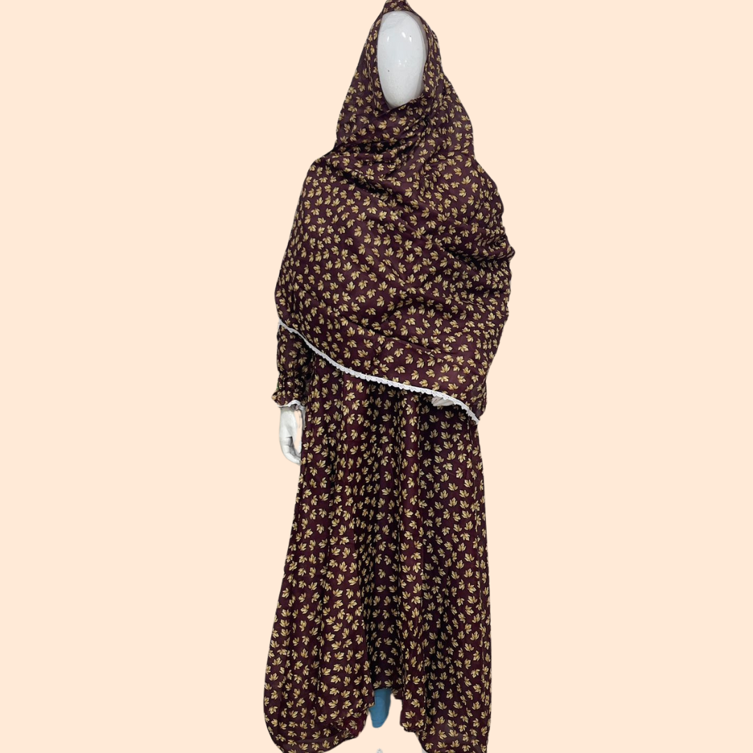 Prayer Set (Abaya + Attached Hijab)