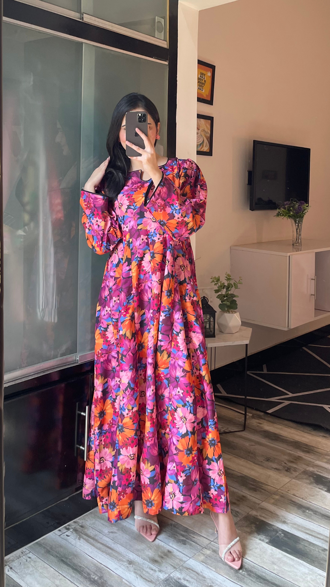 Muse - Long A-line Dress