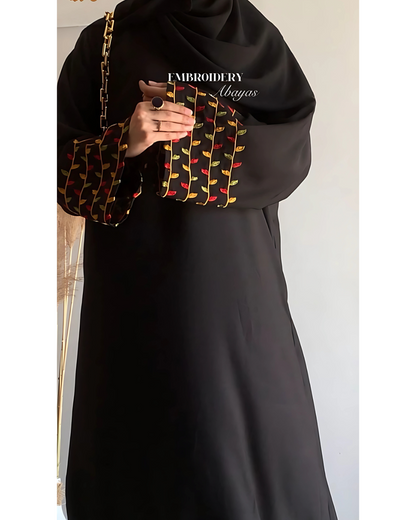 Tulip - Embroidered Abaya