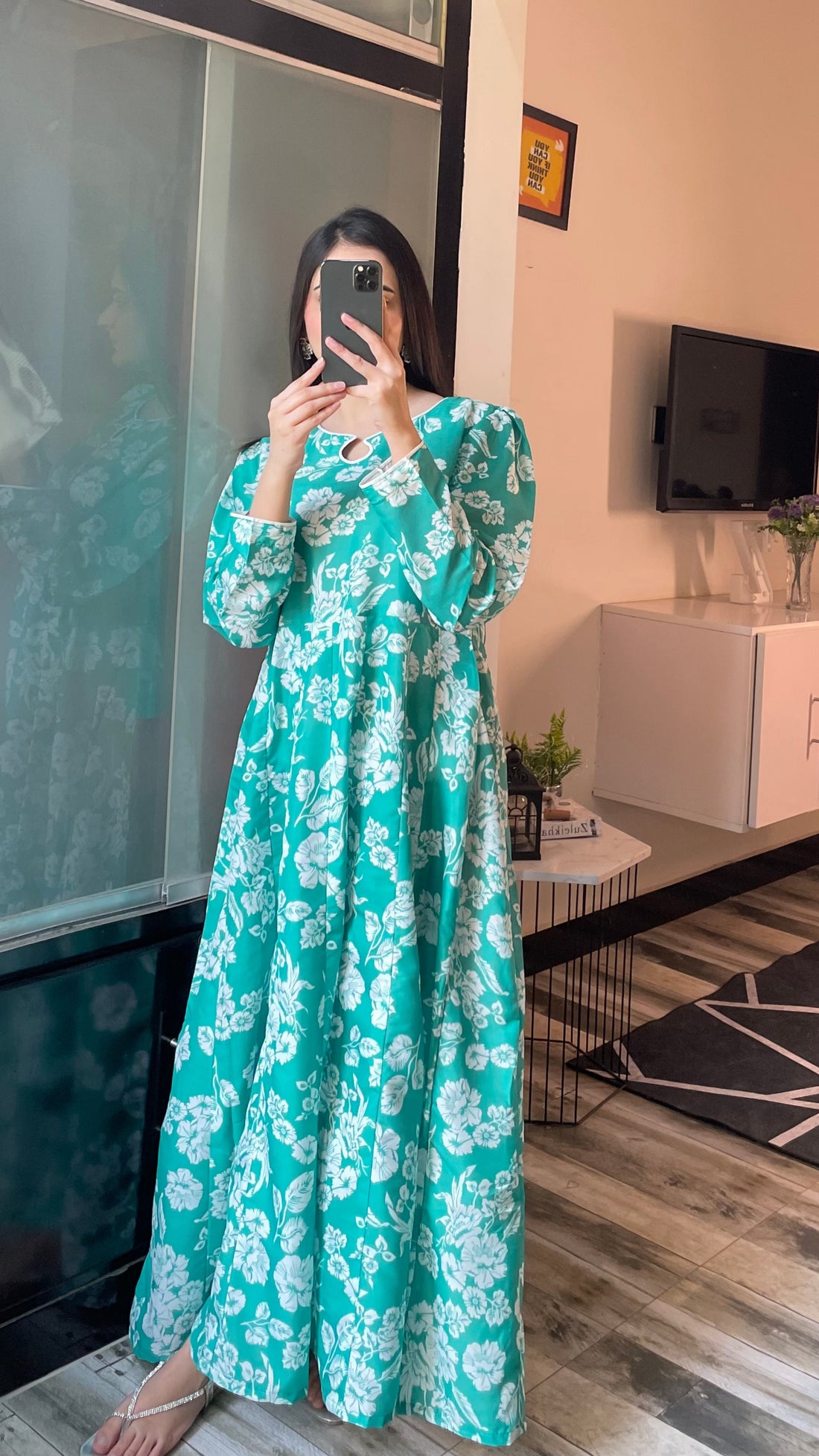 Saphire - Long A-line Dress