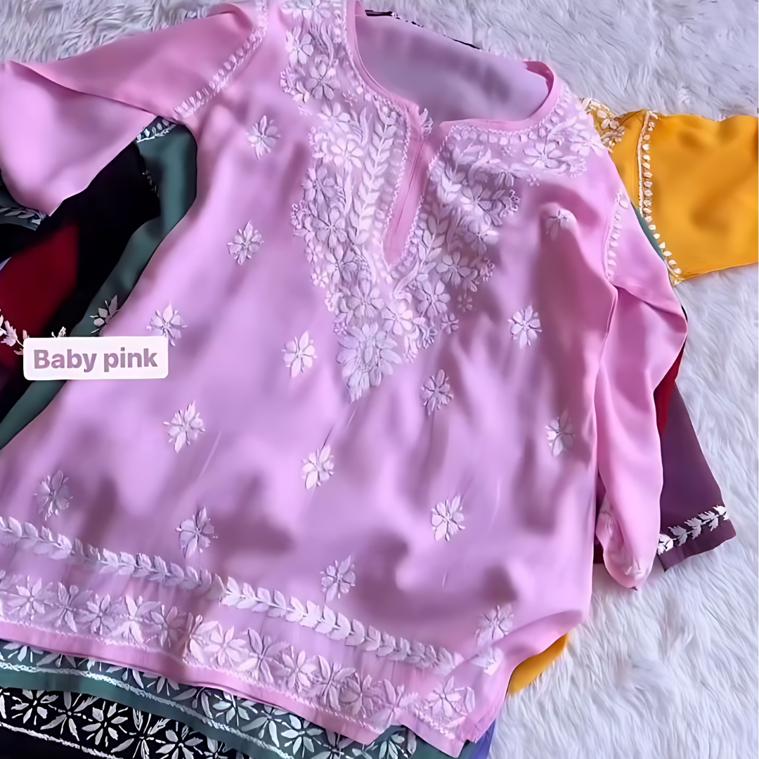 All Season Chickenkari Kurti