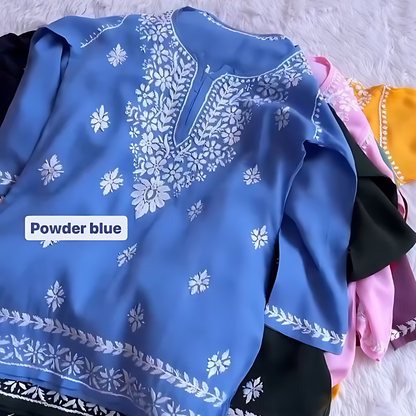 All Season Chickenkari Kurti