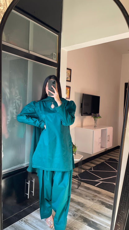 Farshi Set - Seagreen