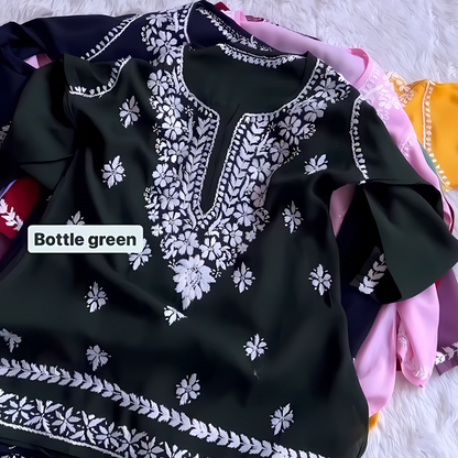 All Season Chickenkari Kurti