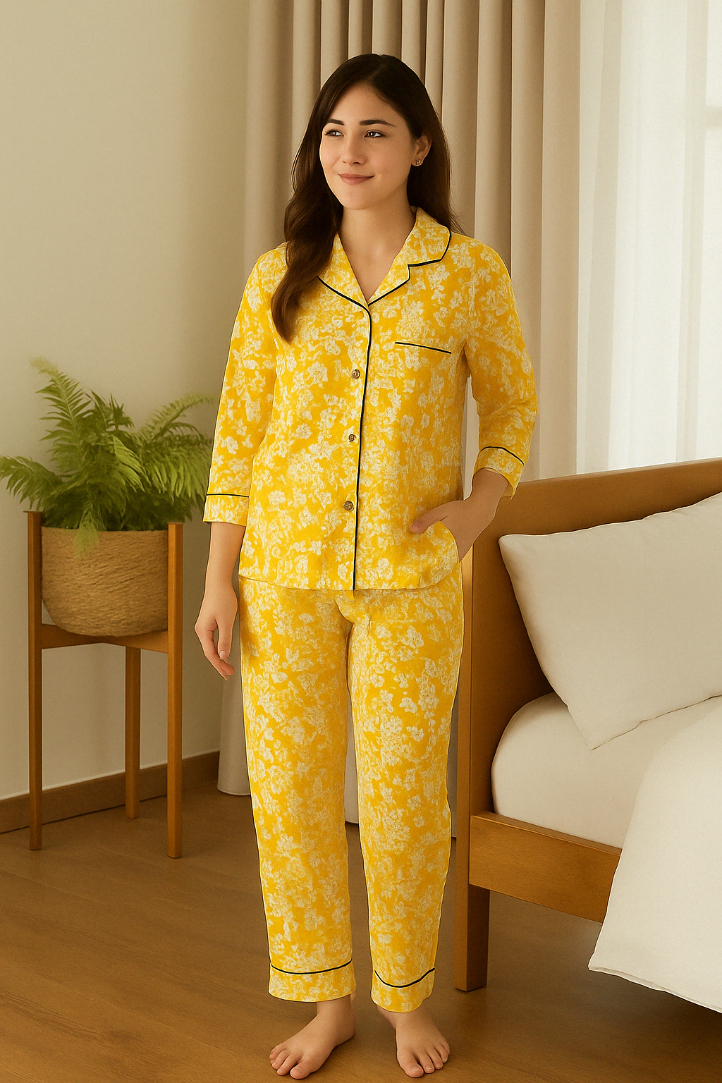 Summer PJ Set - SUNFLOWER