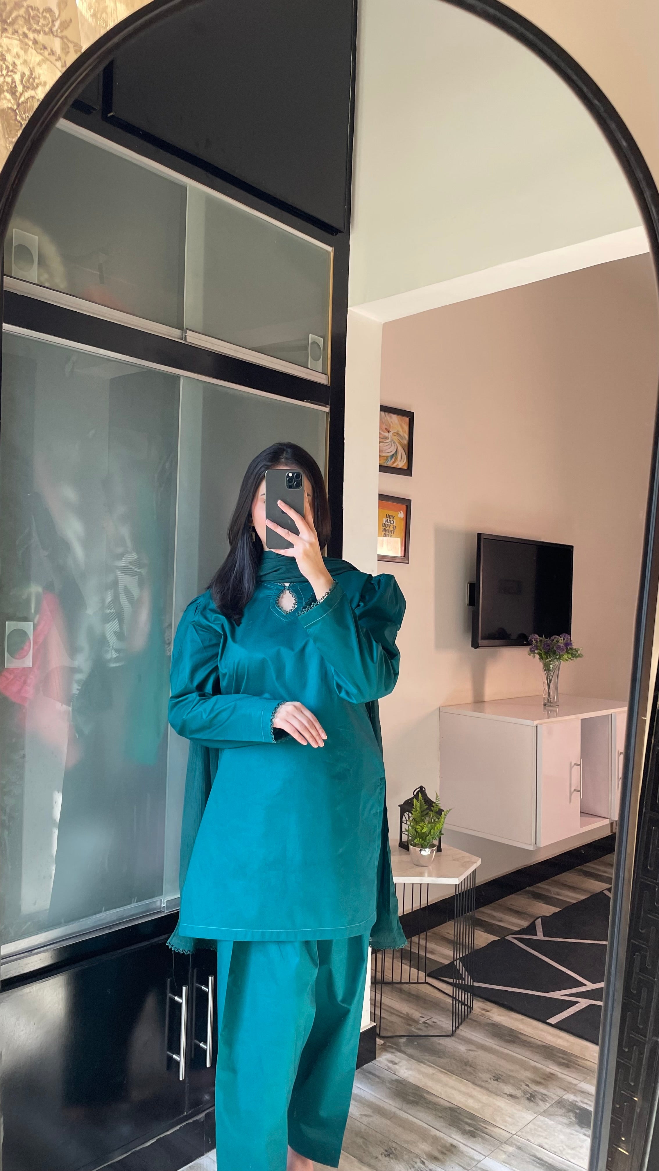 Farshi Set - Seagreen