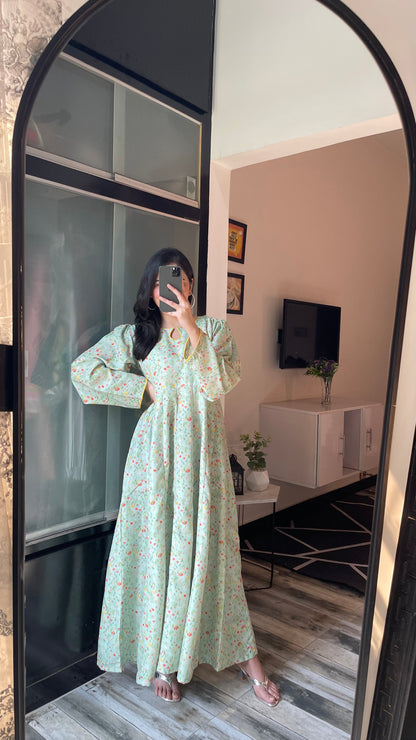 Florenza - Long A-line Dress