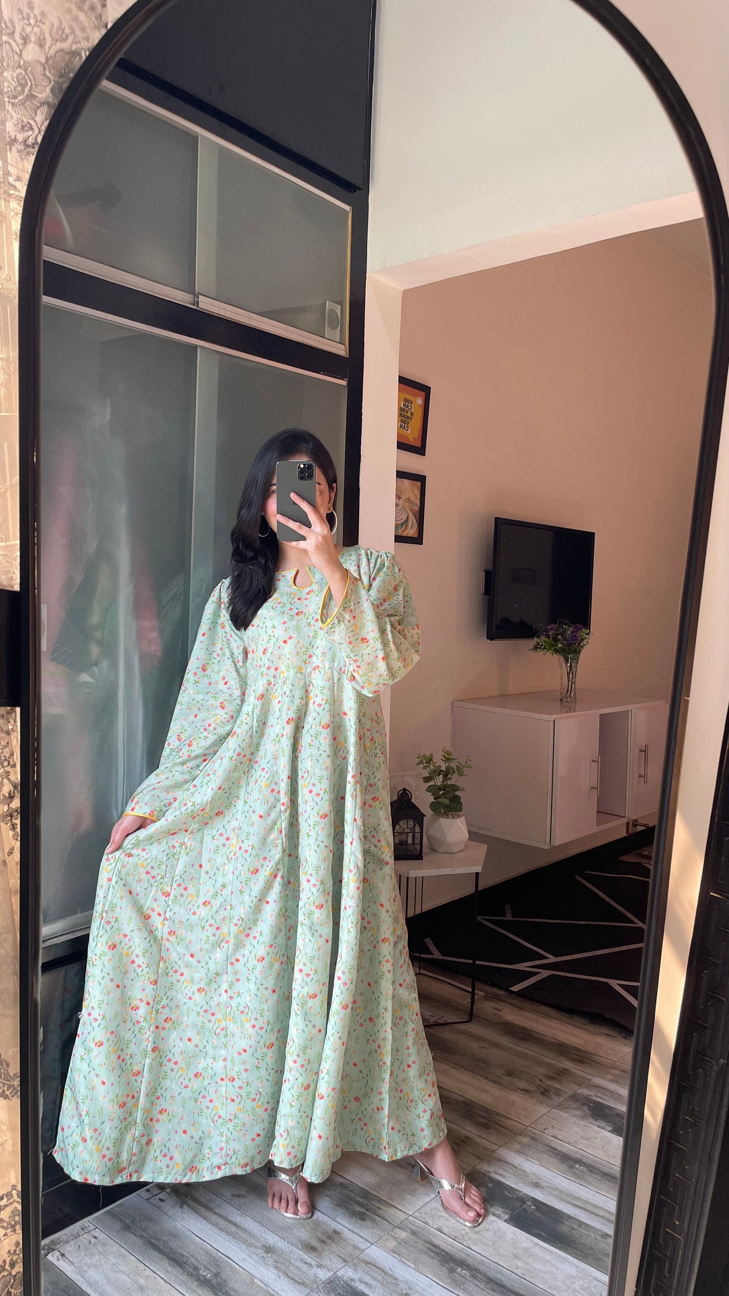 Florenza - Long A-line Dress