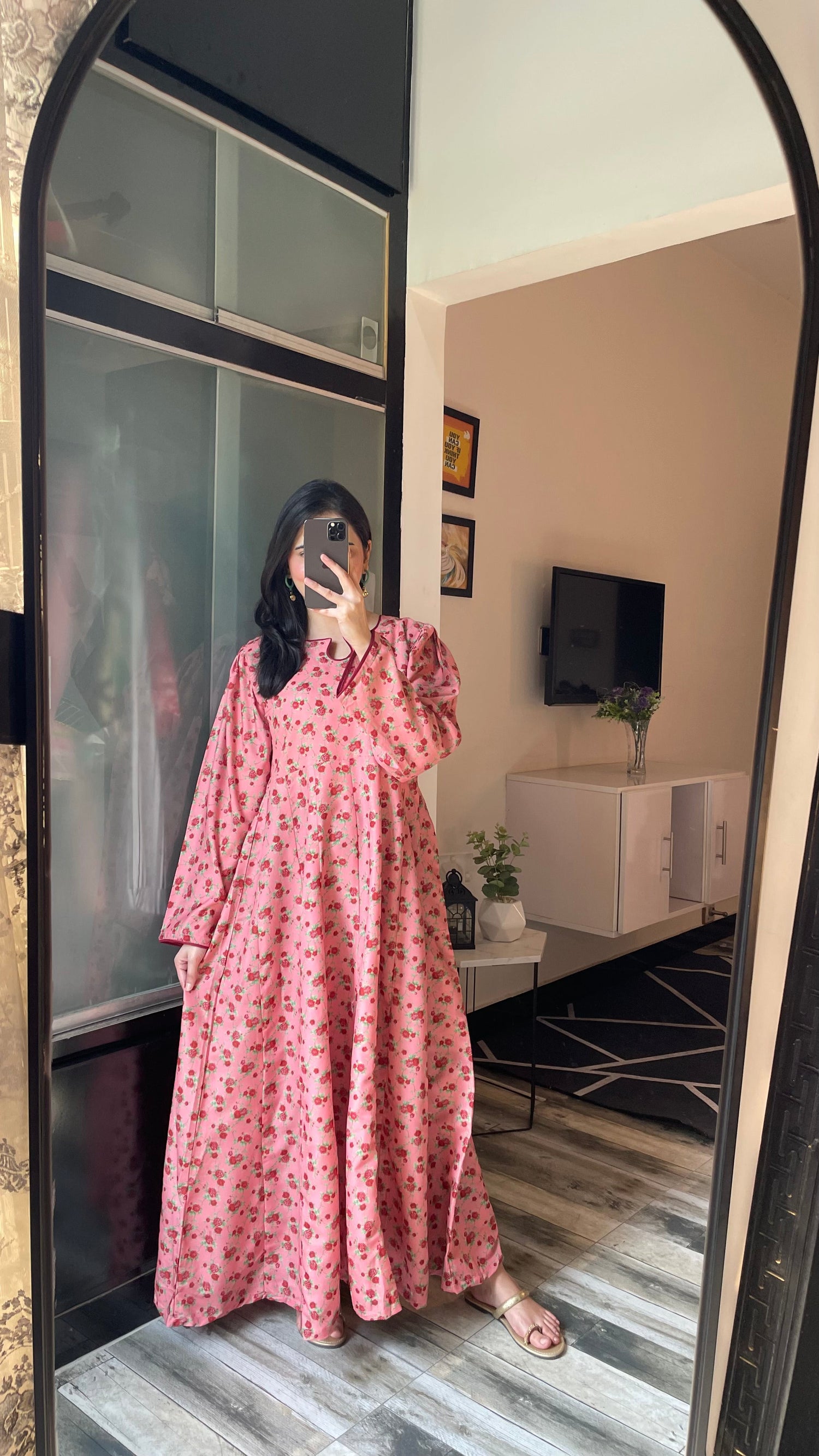 Fleuré - Long A-line Dress