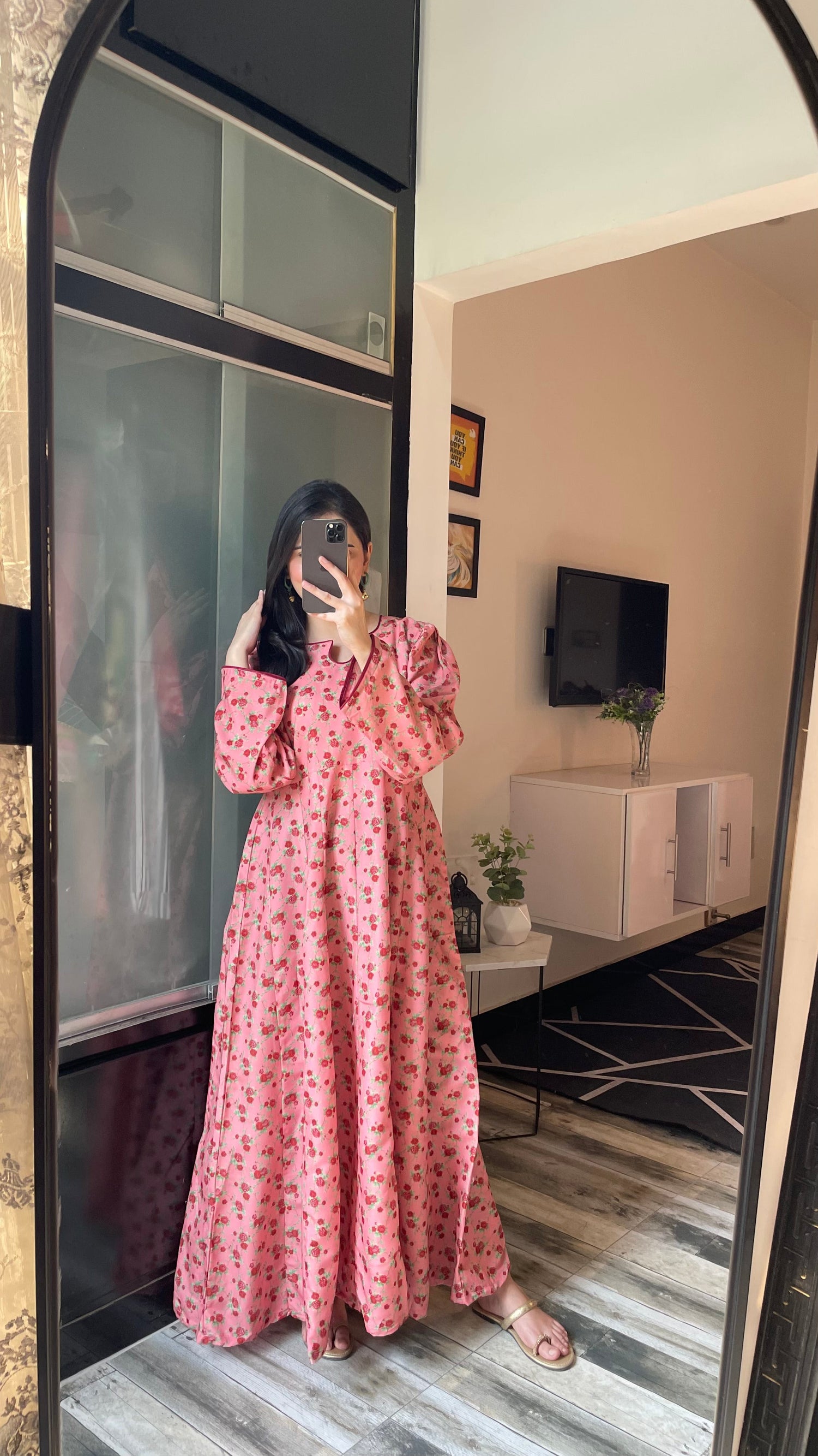 Fleuré - Long A-line Dress