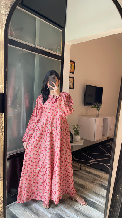 Fleuré - Long A-line Dress