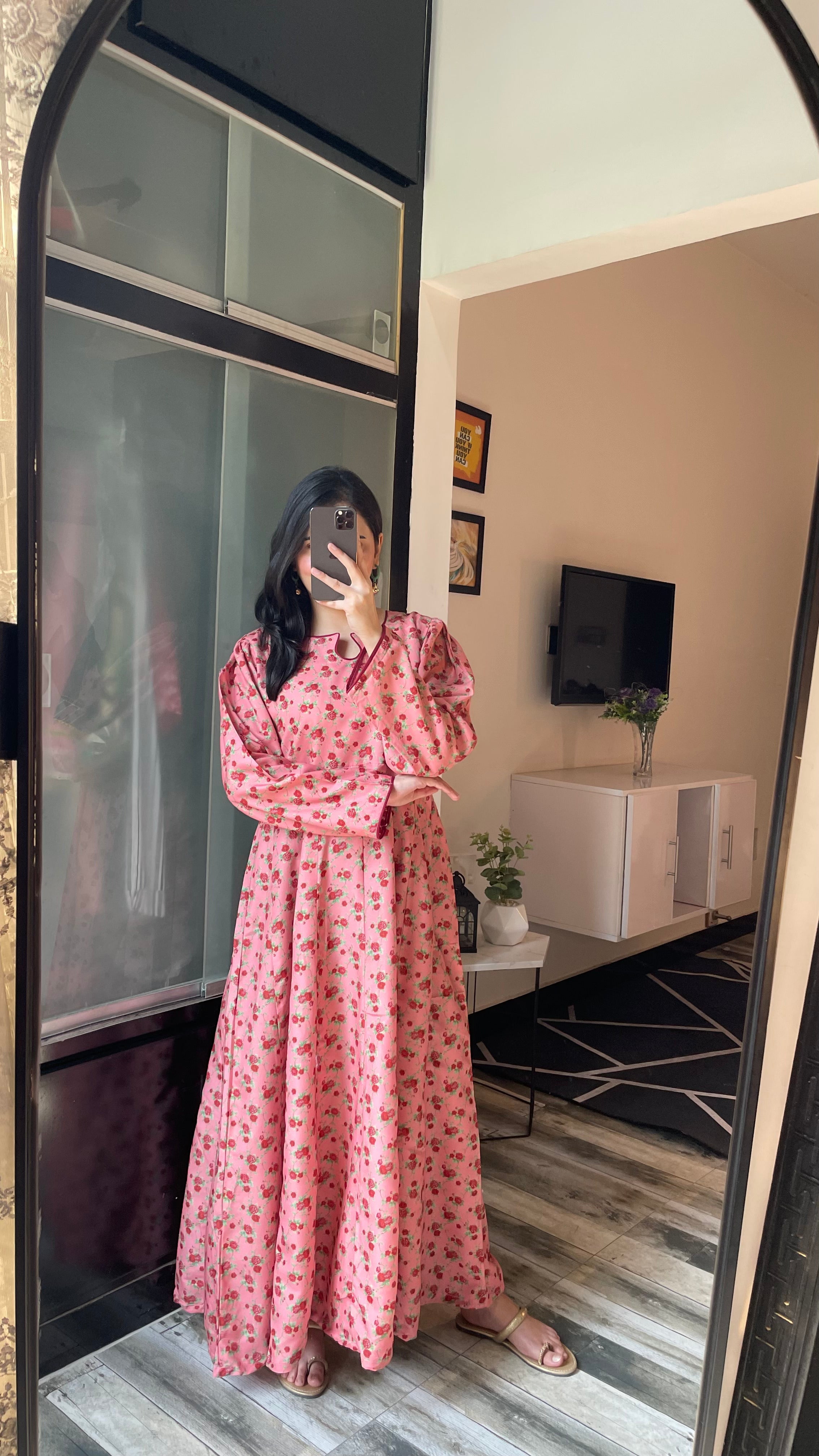 Fleuré - Long A-line Dress