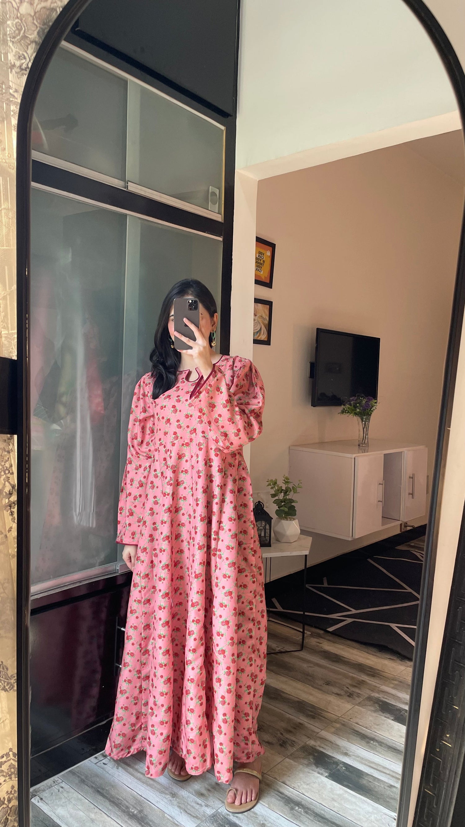 Fleuré - Long A-line Dress