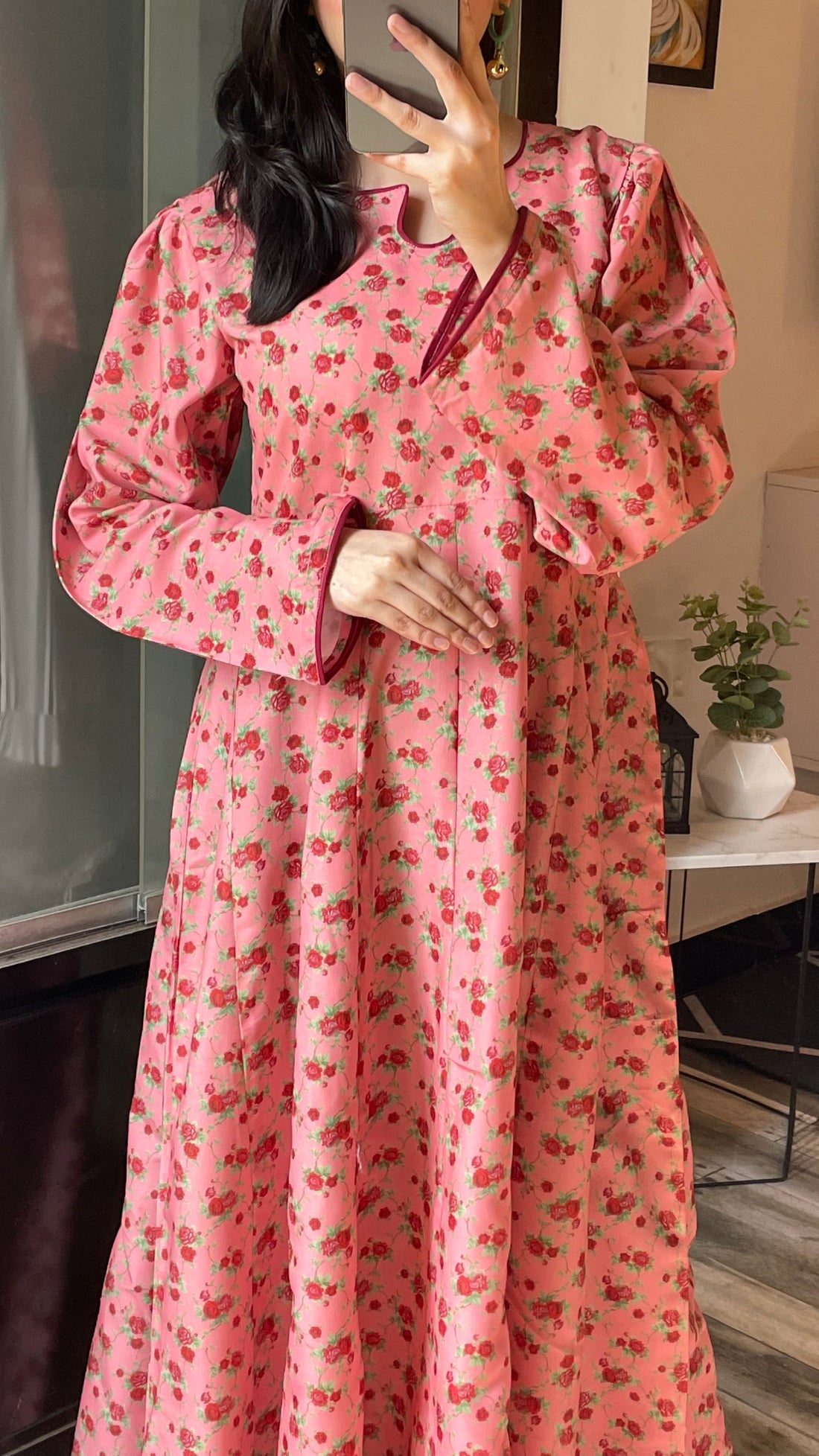 Fleuré - Long A-line Dress