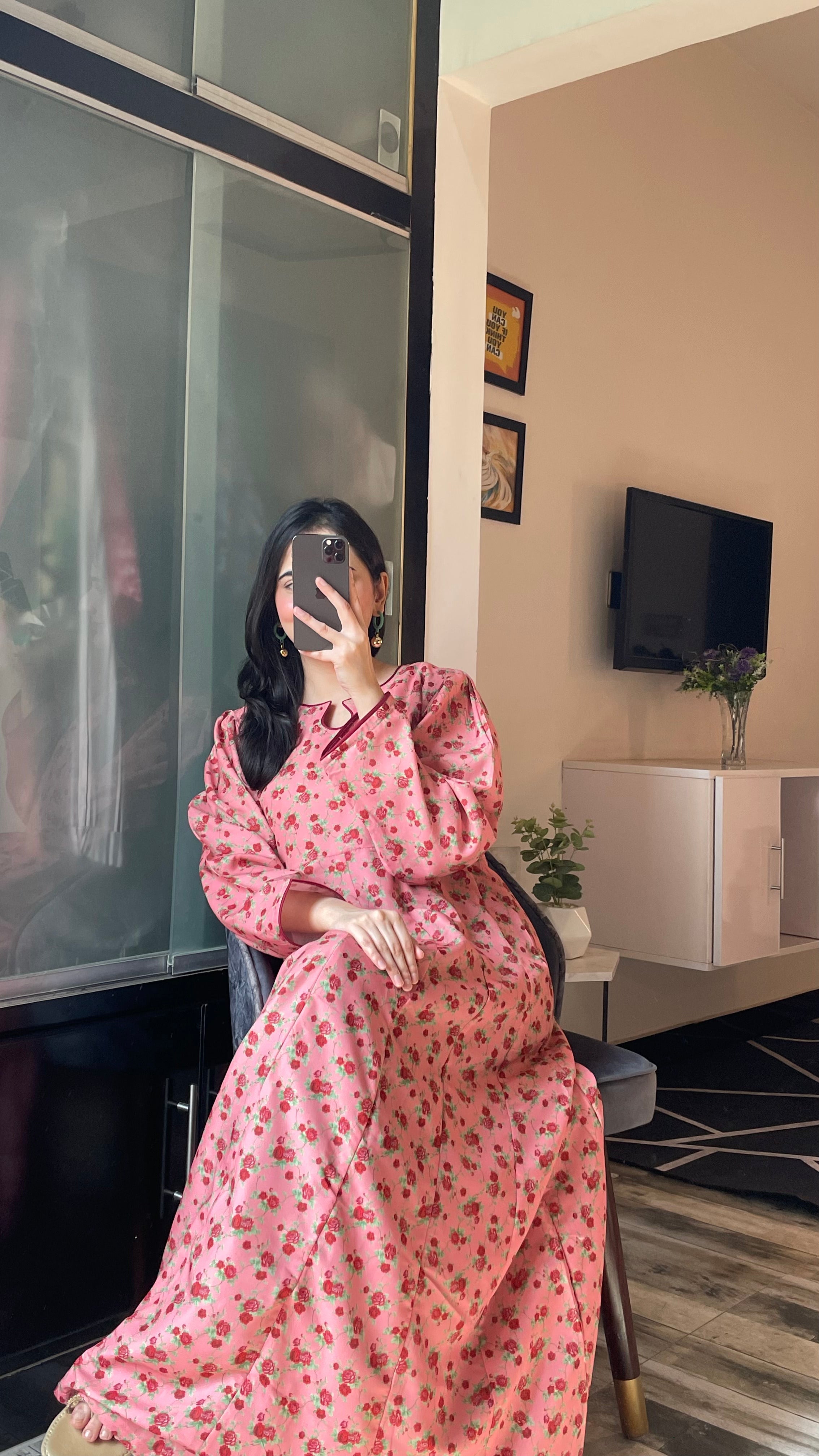 Fleuré - Long A-line Dress