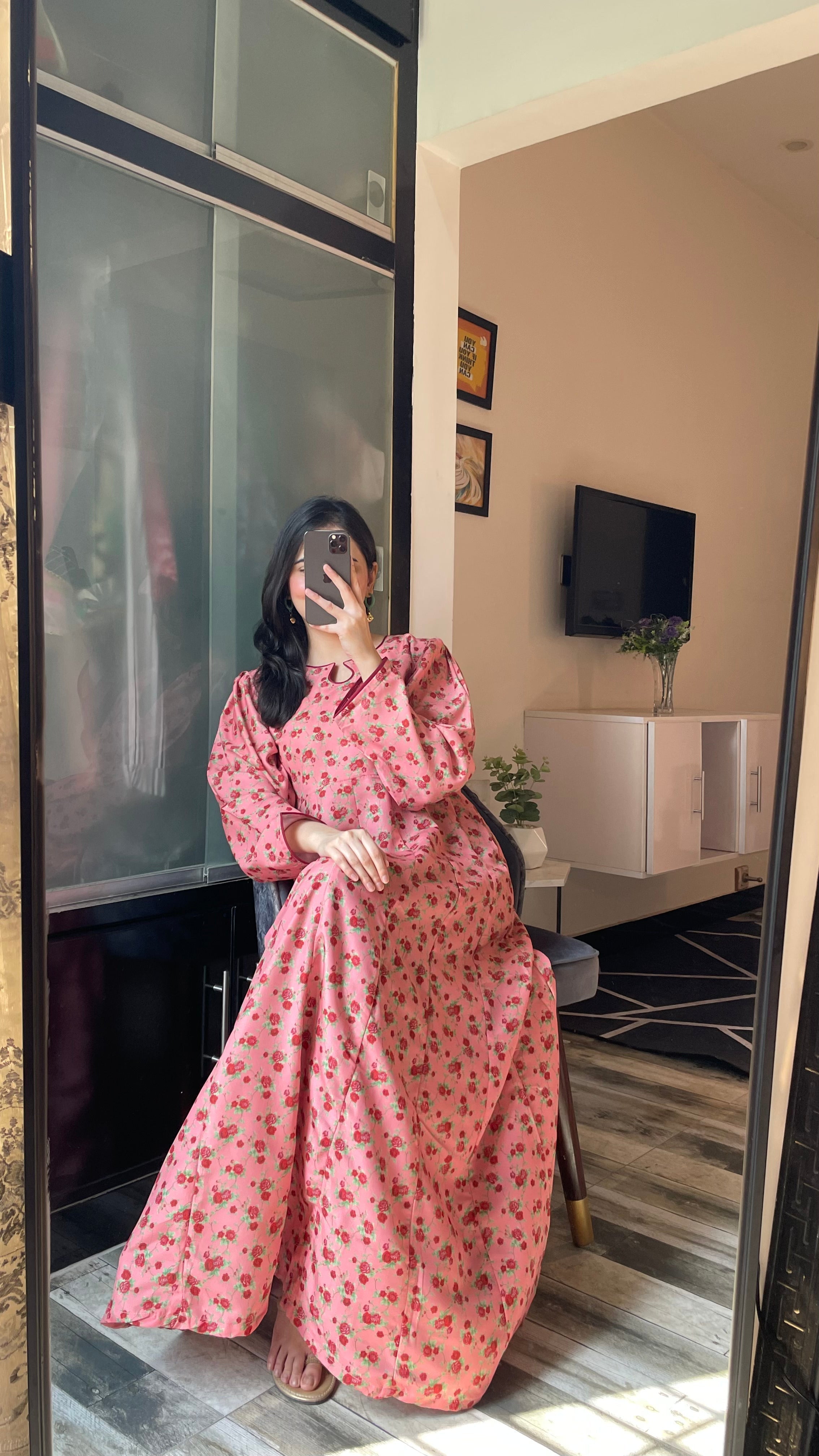 Fleuré - Long A-line Dress