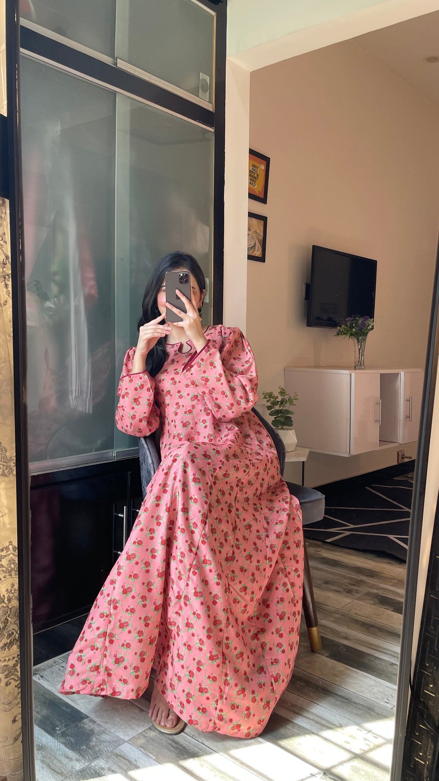 Fleuré - Long A-line Dress